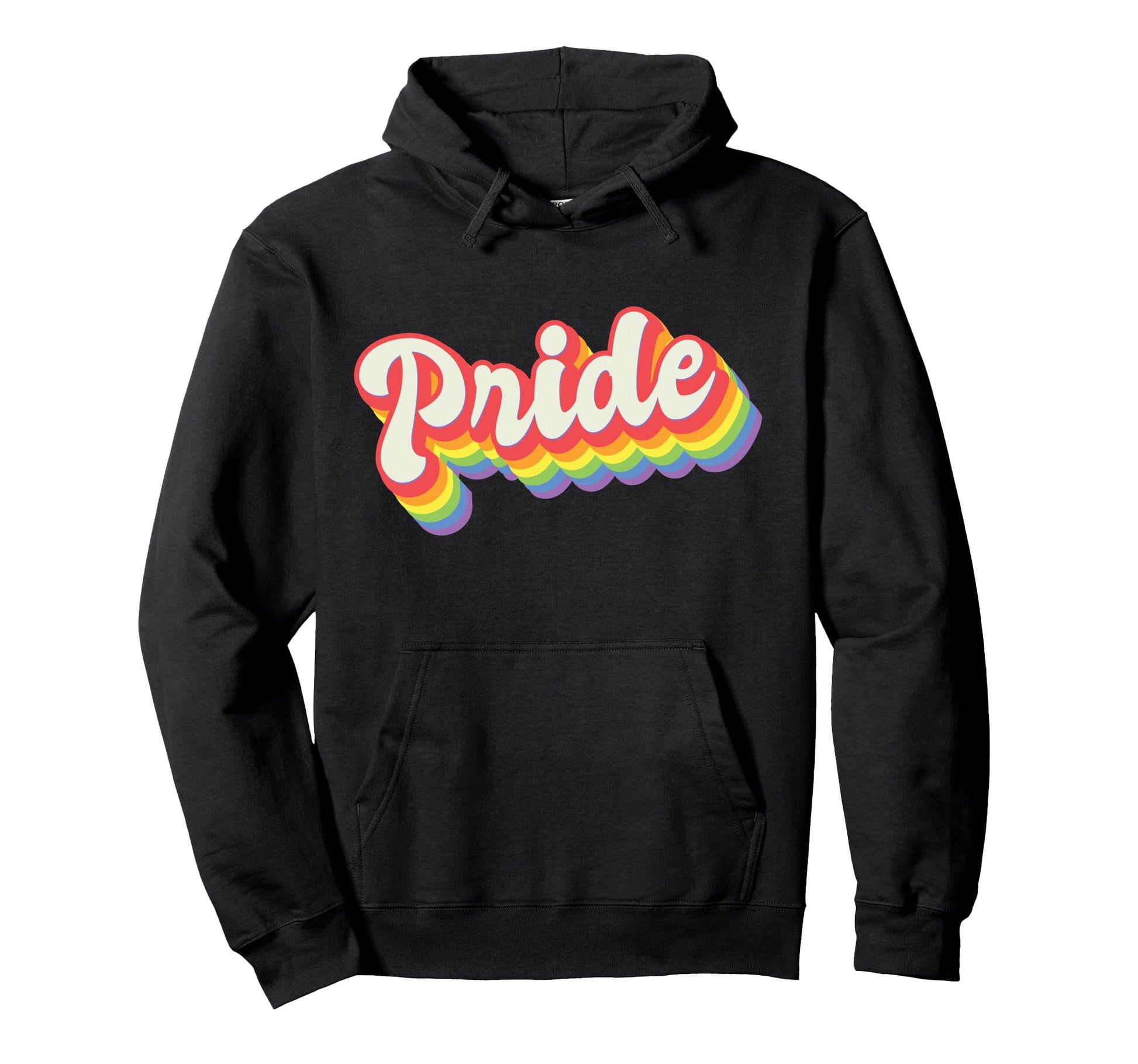 Pride Art Rainbow Aesthetics Hoodie - Graphic Print Unisex - T-Shirt, Sweatshirt, Hoodie
