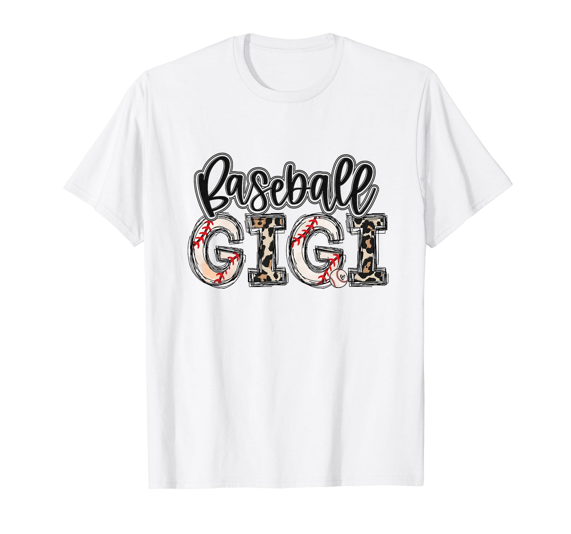 Baseball Gigi Leopard Proud Family T-Shirt - Custom Art Print for Adults - T-Shirt, Sweatshirt, Hoodie