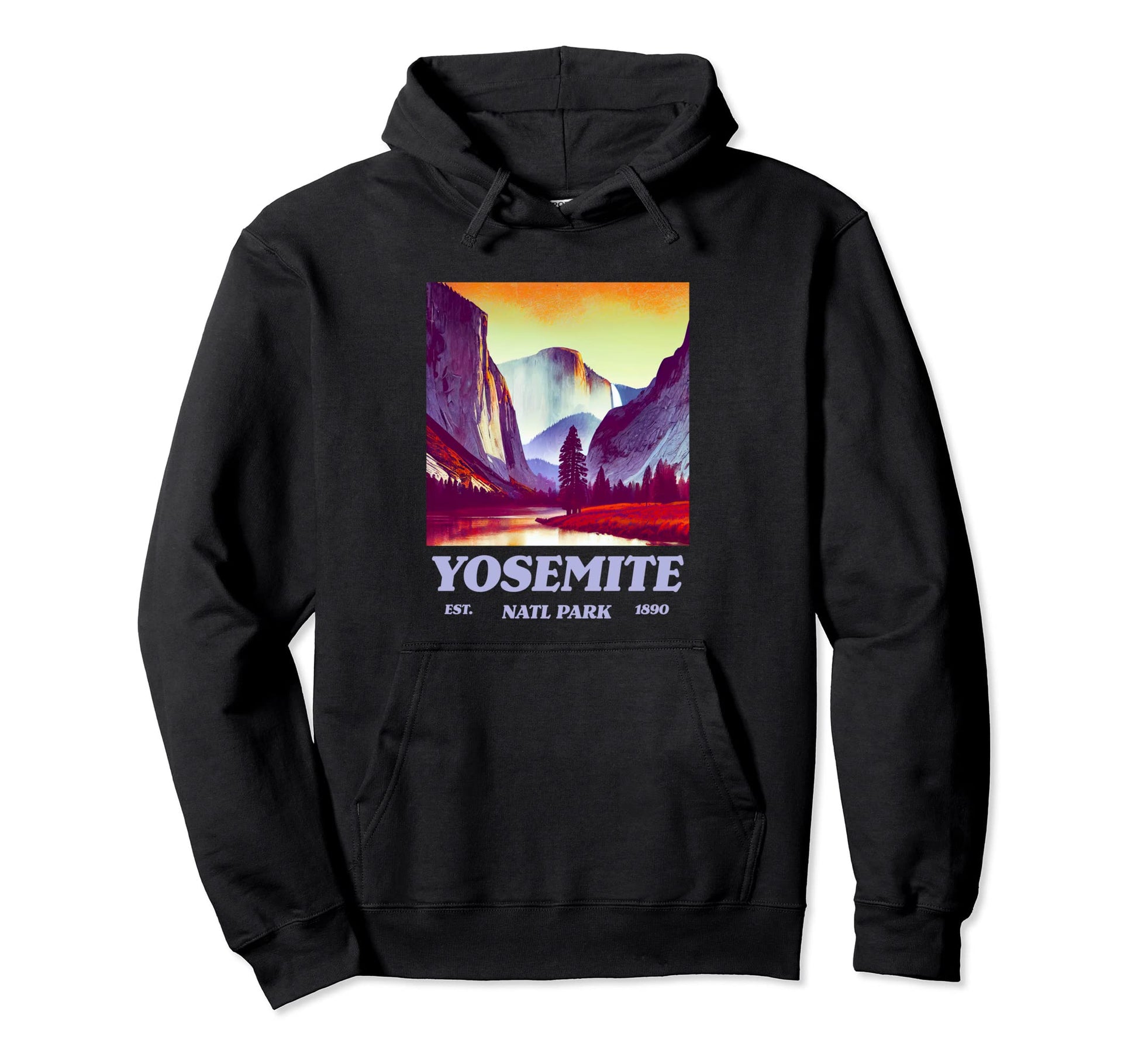 Yosemite Yosemite National Park Hoodie - Novelty Apparel for Adults - T-Shirt, Sweatshirt, Hoodie