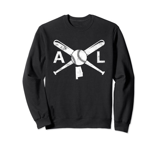 Alabama Baseball Love Al Baseball Sweatshirt - Custom Art Print for Adults - T-Shirt, Sweatshirt, Hoodie