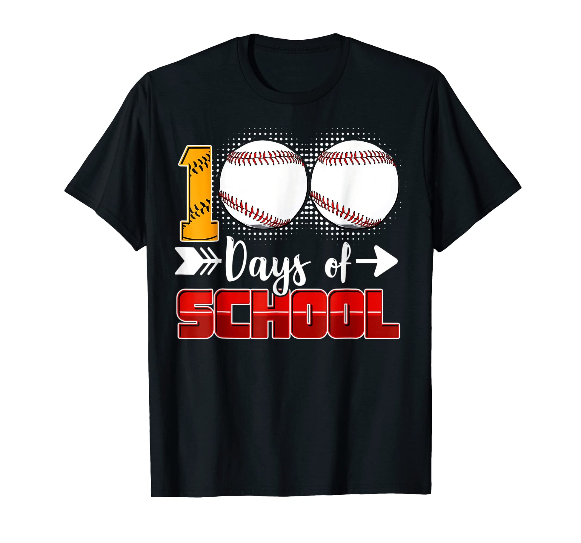 100 Days School Baseball 100 Days T-Shirt - Streetwear Style Unisex - T-Shirt, Sweatshirt, Hoodie