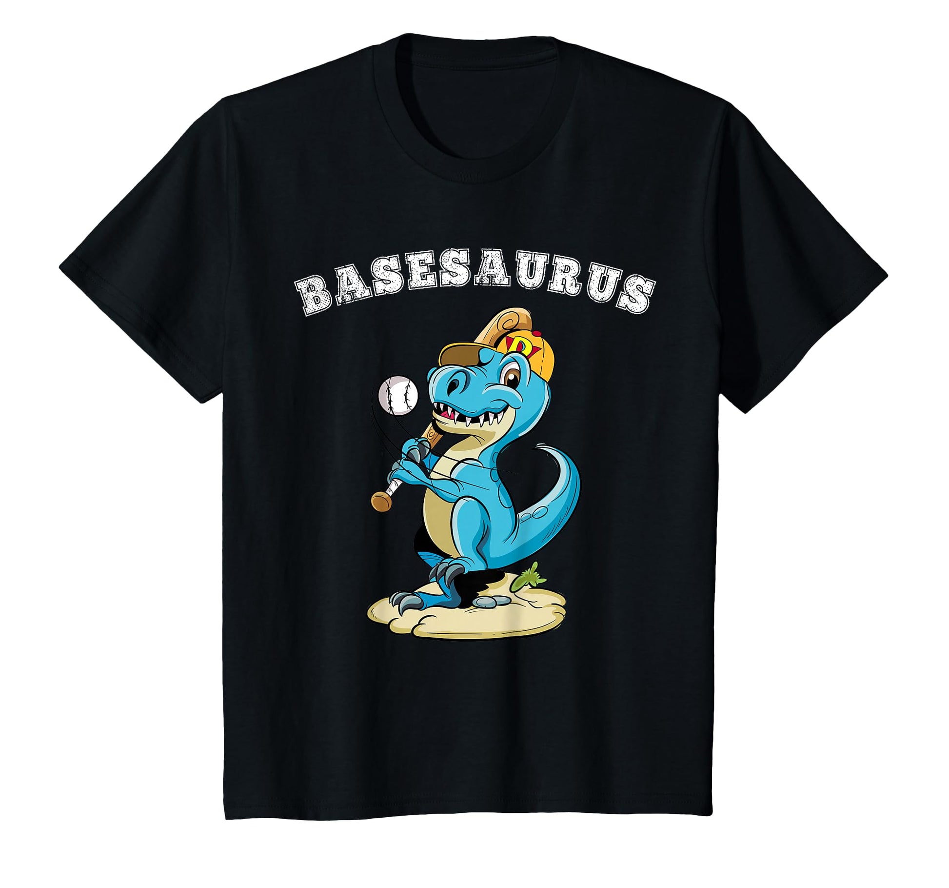 Baseball Player Birthday Dinosaur T-Shirt - Novelty Apparel Men Women - T-Shirt, Sweatshirt, Hoodie
