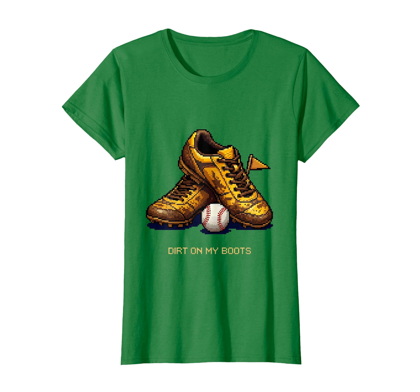Dirt My Boots Softball Mom T-Shirt - Graphic Print for Adults - T-Shirt, Sweatshirt, Hoodie
