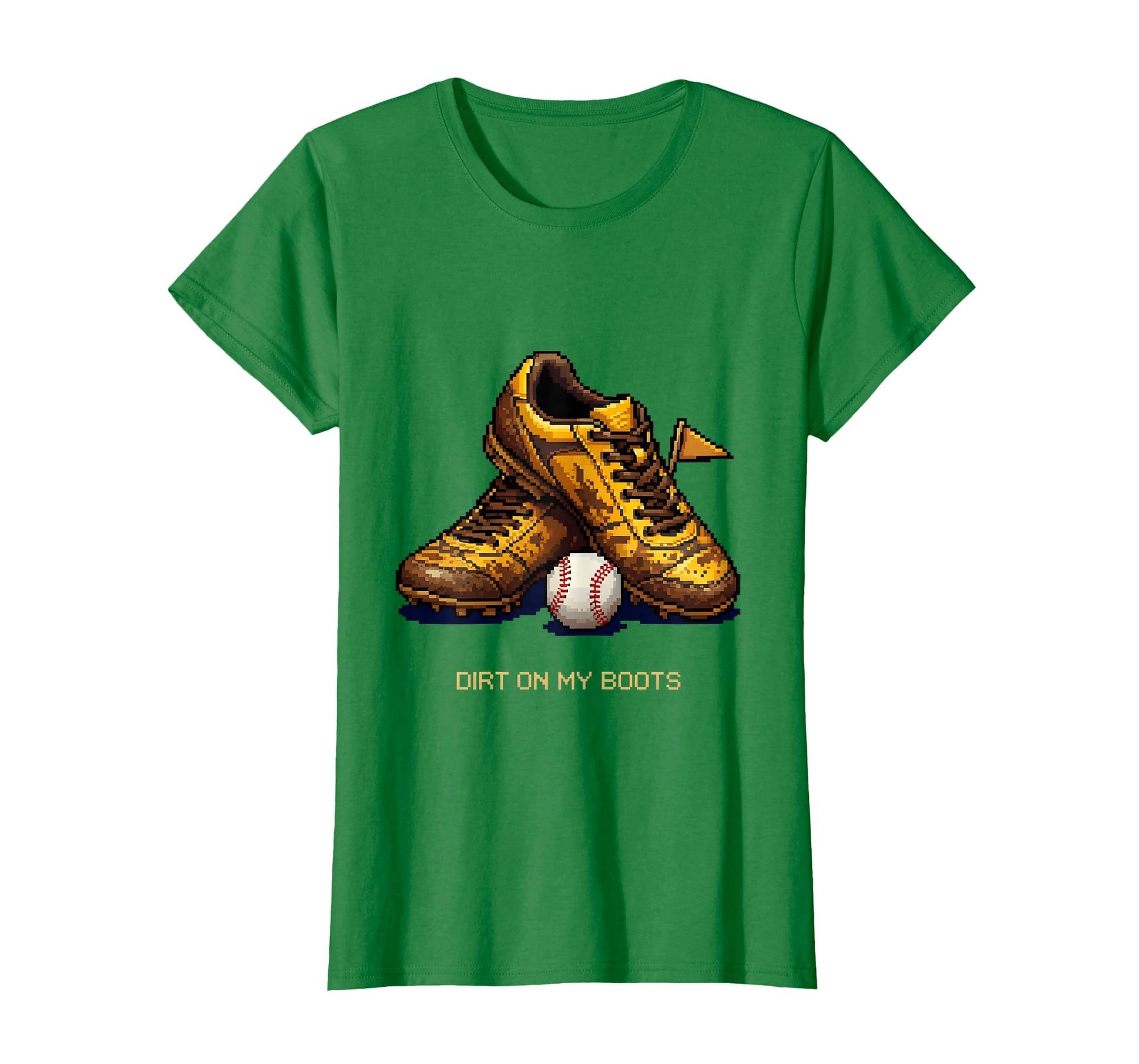 Dirt My Boots Softball Mom T-Shirt - Graphic Print for Adults - T-Shirt, Sweatshirt, Hoodie