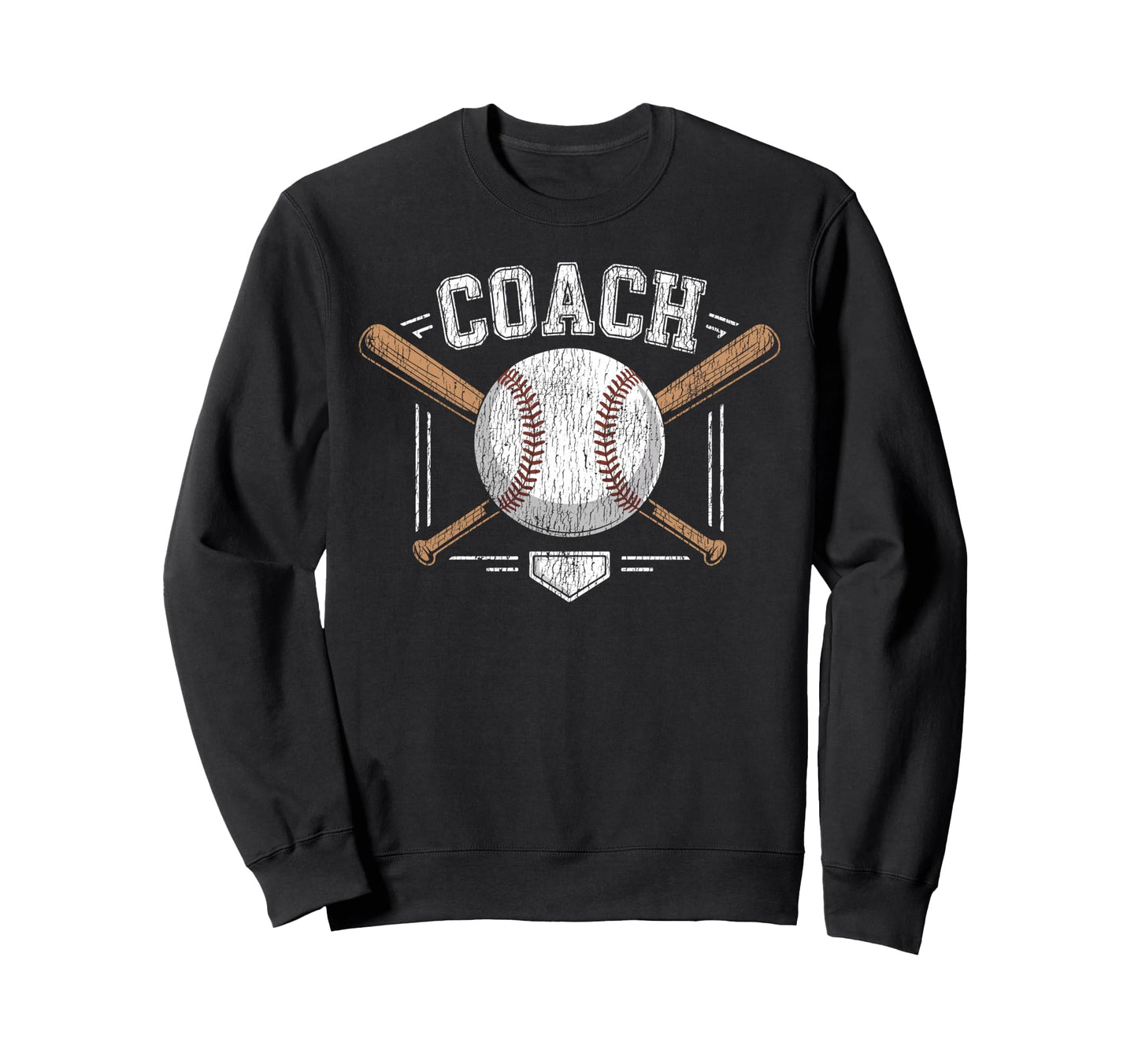Baseball Fan Coach Coach Sweatshirt - Streetwear Style Unisex - T-Shirt, Sweatshirt, Hoodie