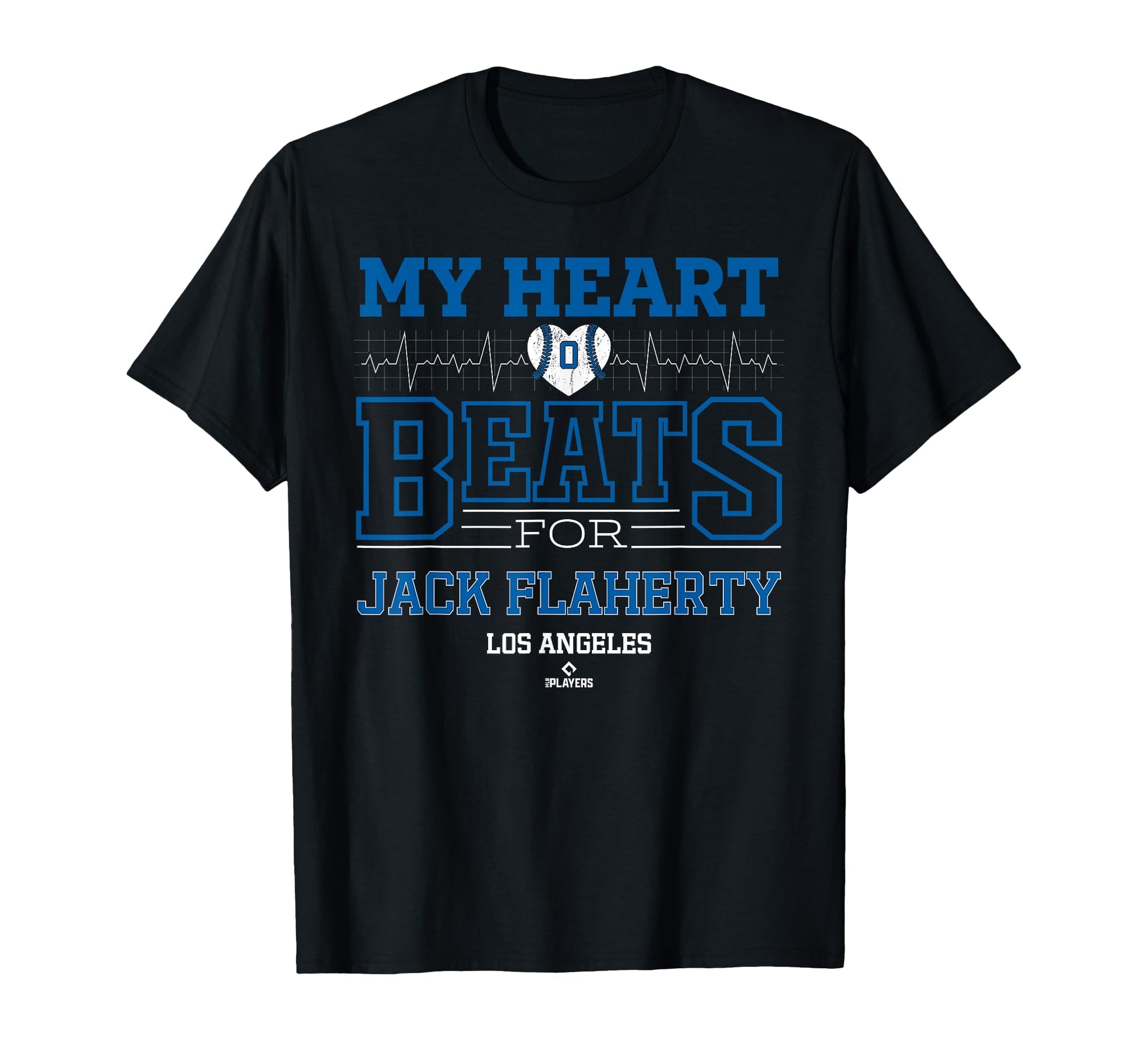 My Heart Beats Jack Flaherty Los T-Shirt - Trendy Graphic for Adults - T-Shirt, Sweatshirt, Hoodie
