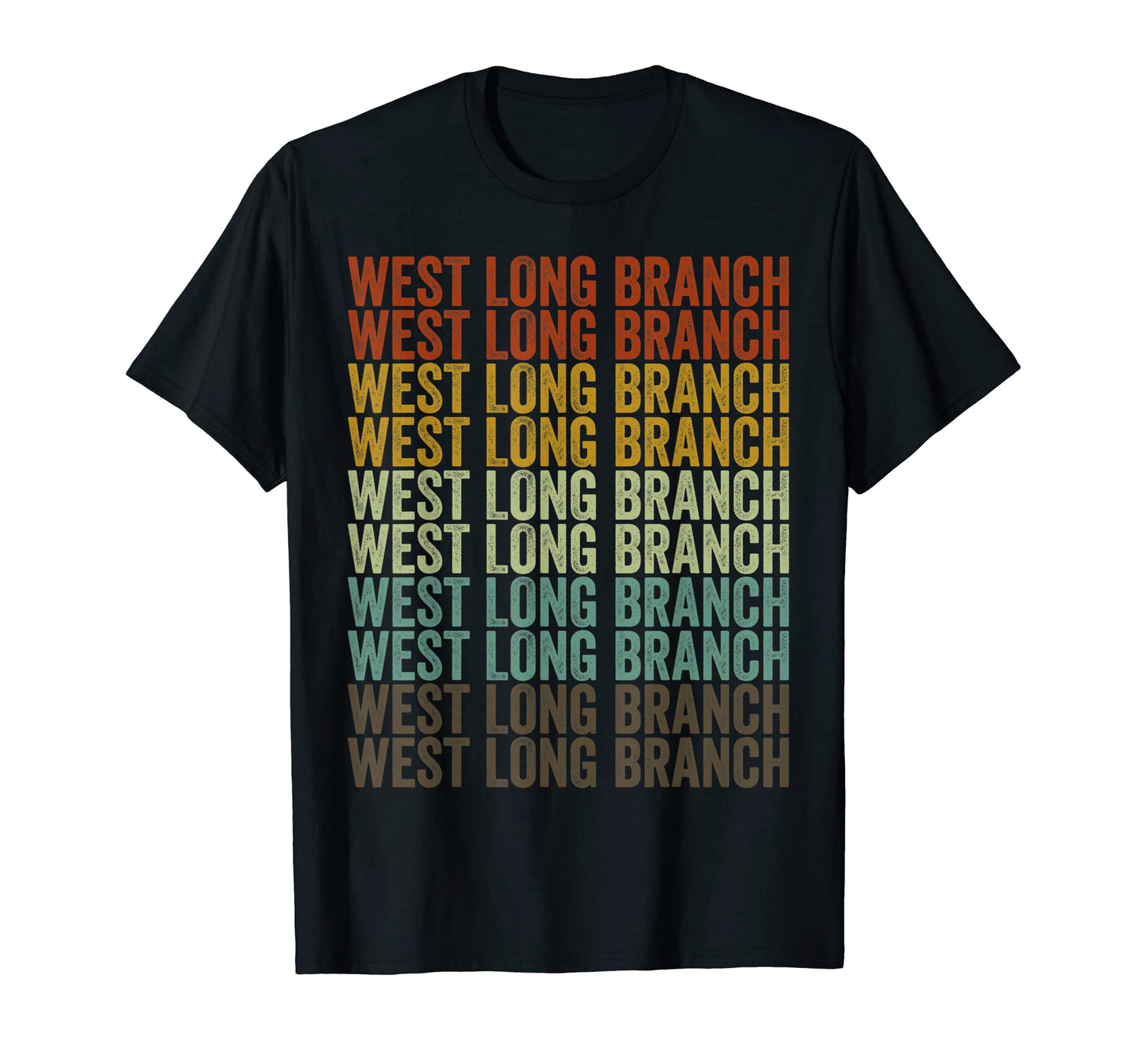 West Long Branch City T-Shirt - Graphic Print Men Women - T-Shirt, Sweatshirt, Hoodie