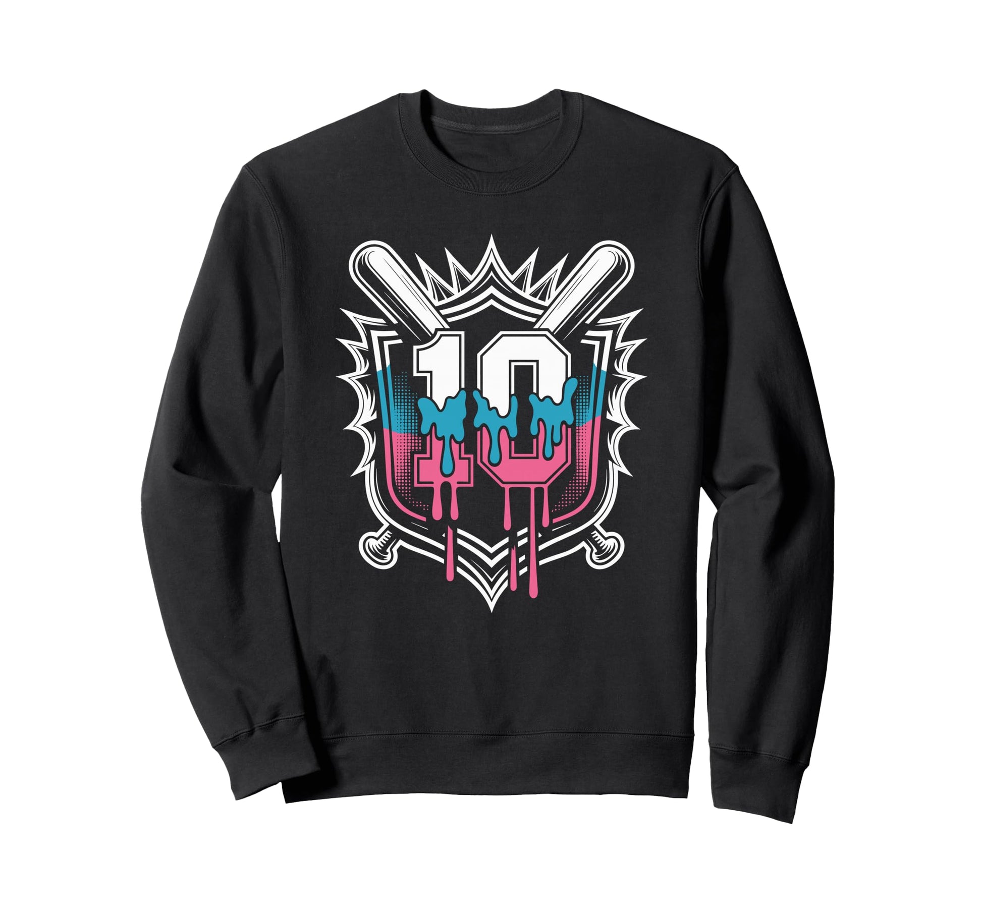 Baseball Birthday Energy Party Day Sweatshirt - Graphic Print for Adults - T-Shirt, Sweatshirt, Hoodie