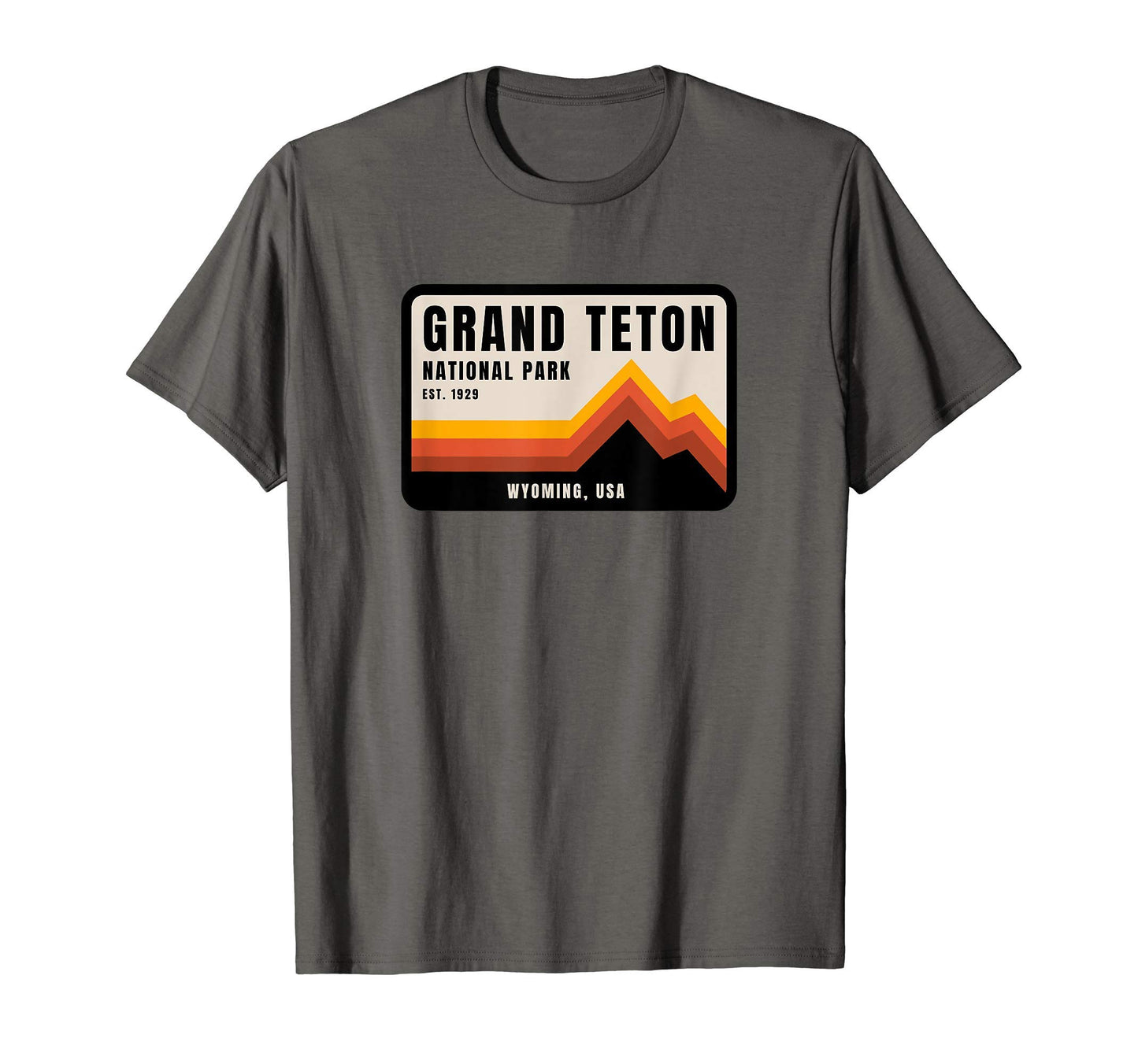 Family Vacation Gift Grand Teton T-Shirt - Custom Art Print for Adults - T-Shirt, Sweatshirt, Hoodie