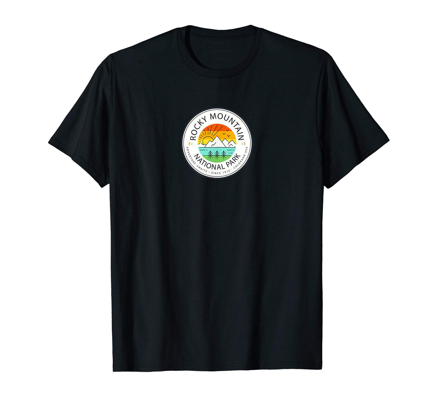 Rocky Mountain National Park T-Shirt - Graphic Print for Adults - T-Shirt, Sweatshirt, Hoodie