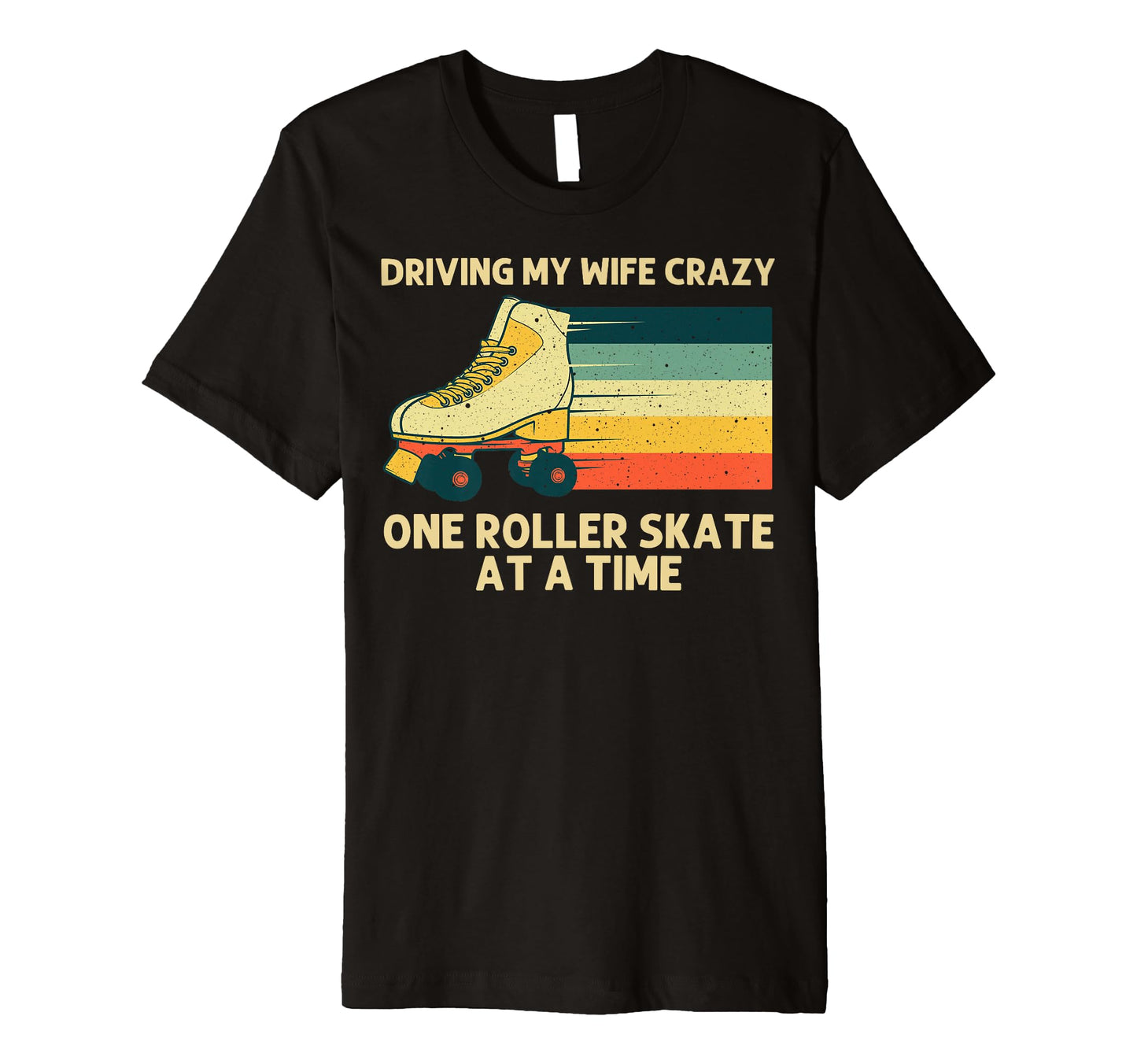 Roller Skating Dad Roller Skate Derby 80S T-Shirt - Graphic Print Unisex - T-Shirt, Sweatshirt, Hoodie