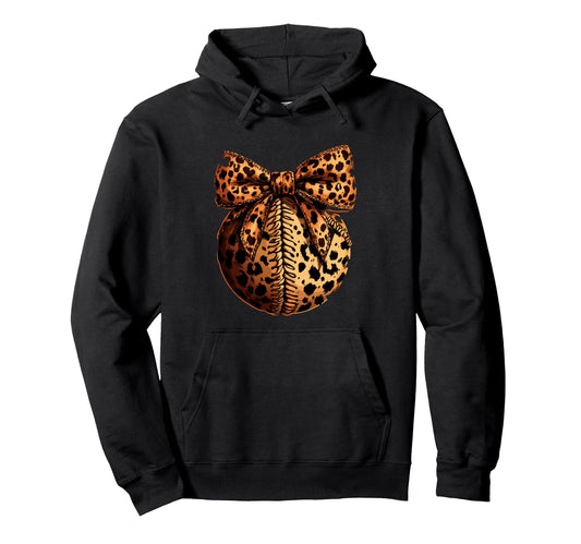 Baseball Coquette Bow Baseball Player Hoodie - Trendy Graphic for Adults - T-Shirt, Sweatshirt, Hoodie