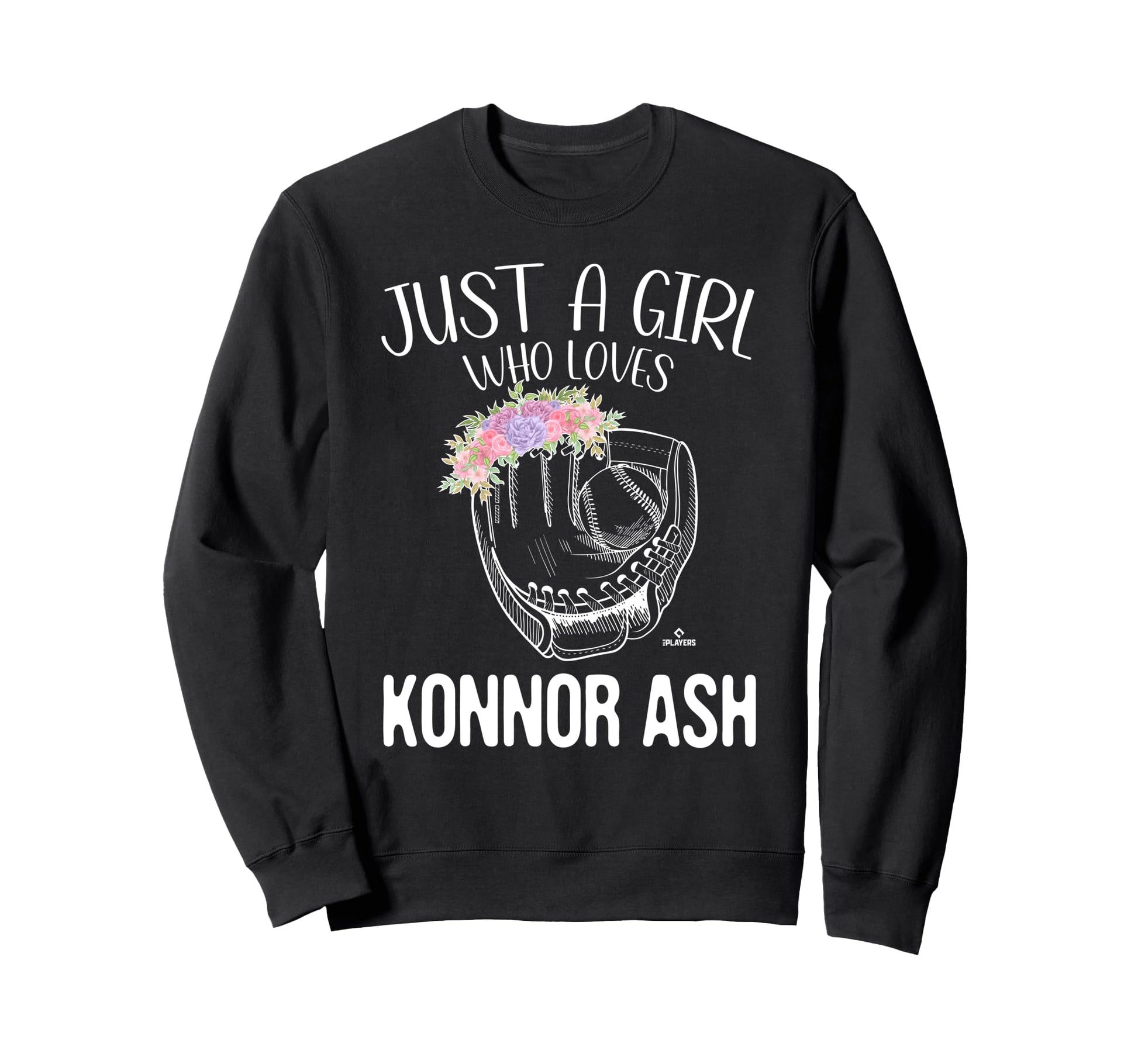 Just Who Loves Konnor Ash Sweatshirt - Custom Art Print for Adults - T-Shirt, Sweatshirt, Hoodie