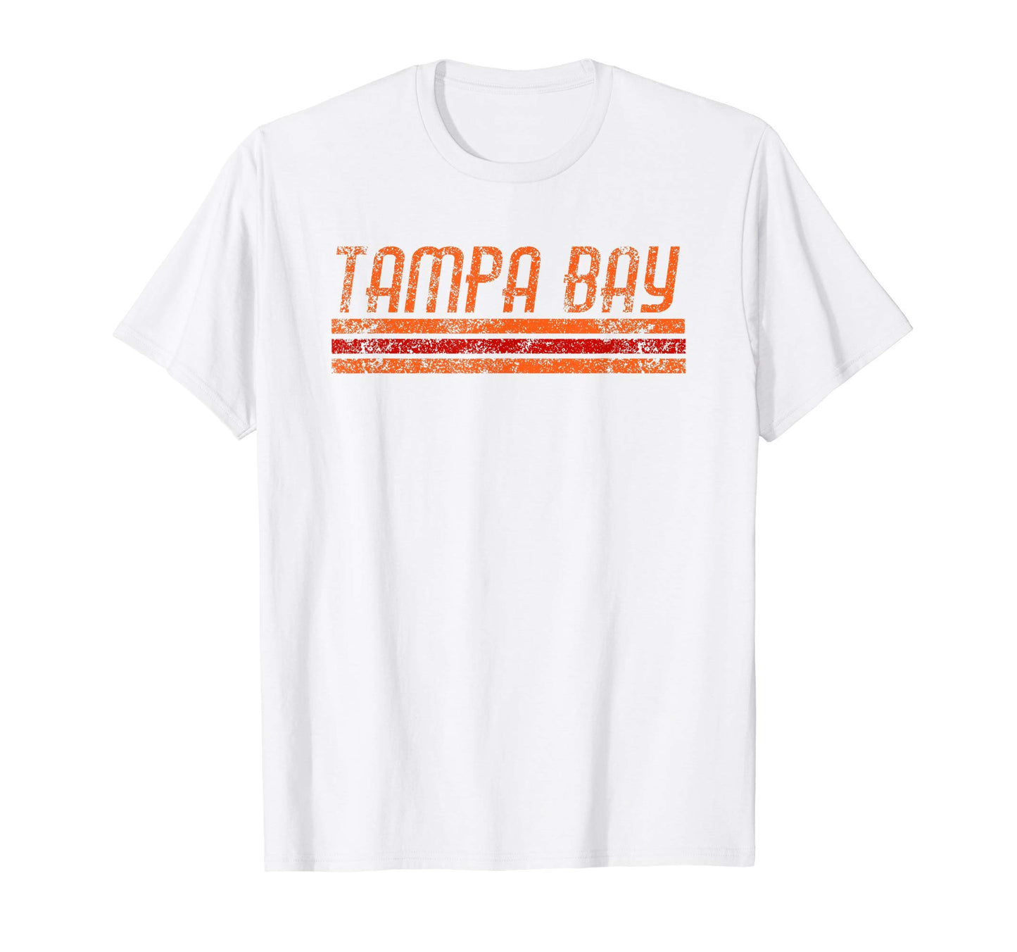 Tampa Bay Florida Weathered Stripe T-Shirt - Aesthetic Graphic Men Women - T-Shirt, Sweatshirt, Hoodie