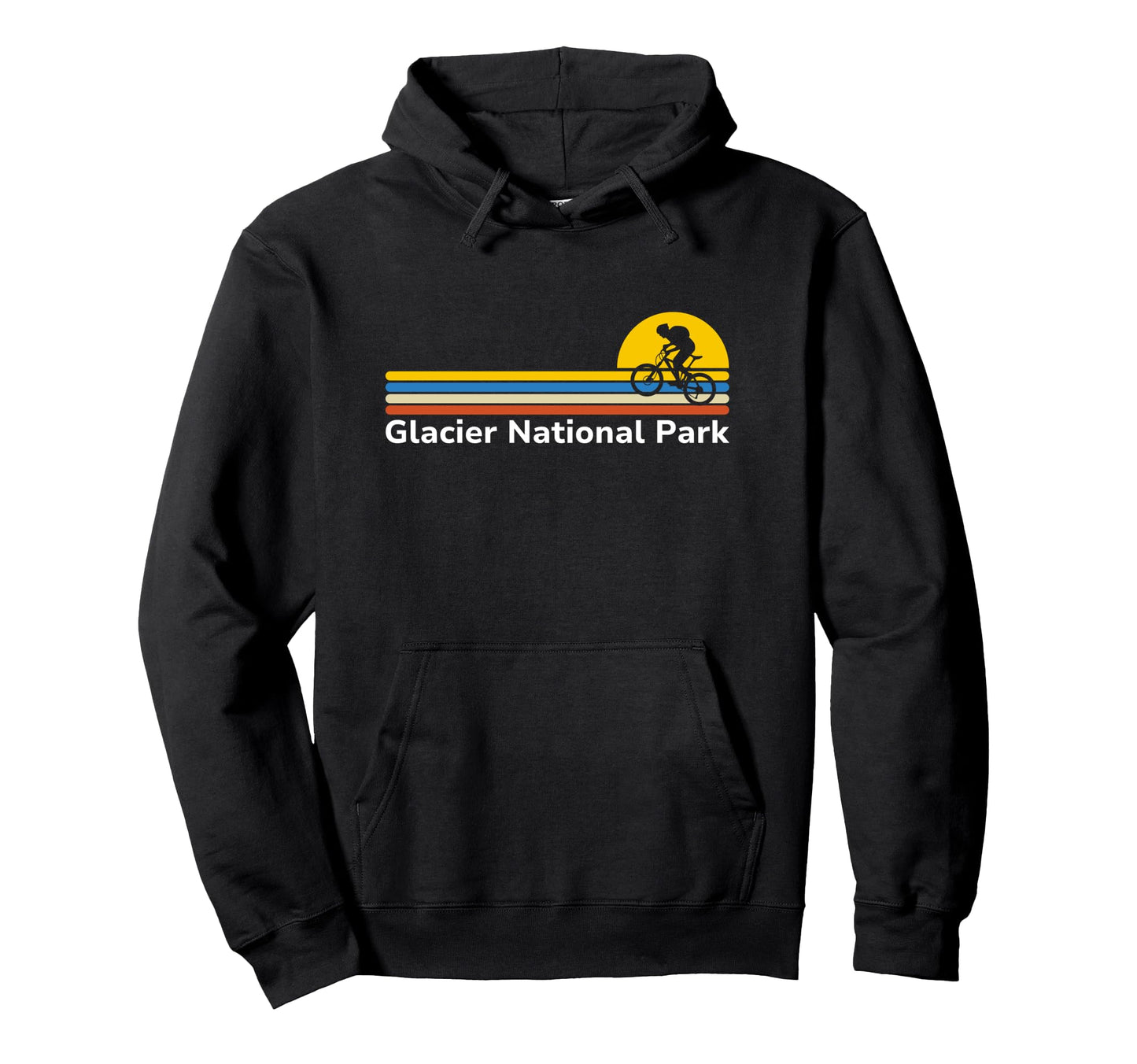 Glacier National Park Souvenirs Hoodie - Casual Everyday Wear for Adults - T-Shirt, Sweatshirt, Hoodie