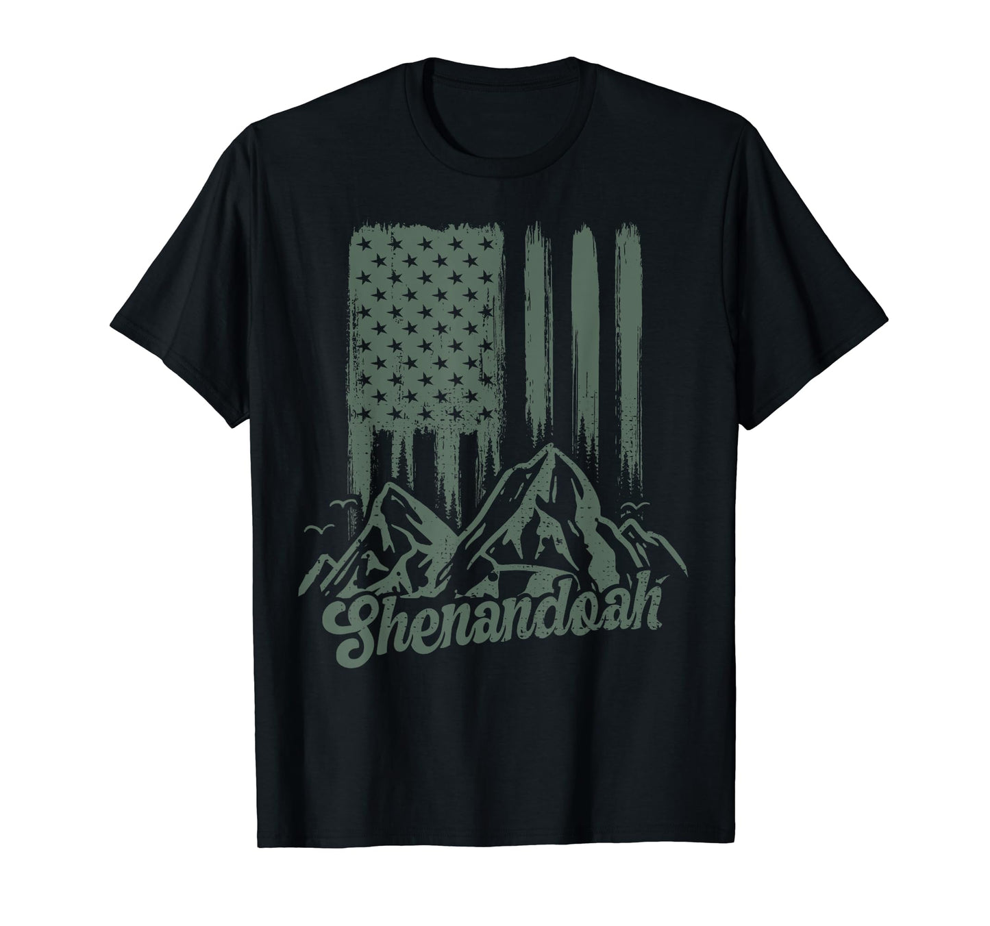 Shenandoah National Park Us T-Shirt - Minimalist Print for Adults - T-Shirt, Sweatshirt, Hoodie