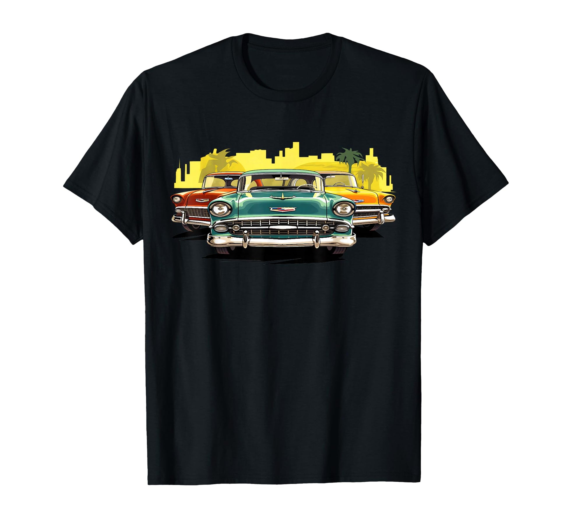 1957 1955 Bel Air 1956 Cars 50S T-Shirt - Casual Everyday Wear Unisex - T-Shirt, Sweatshirt, Hoodie