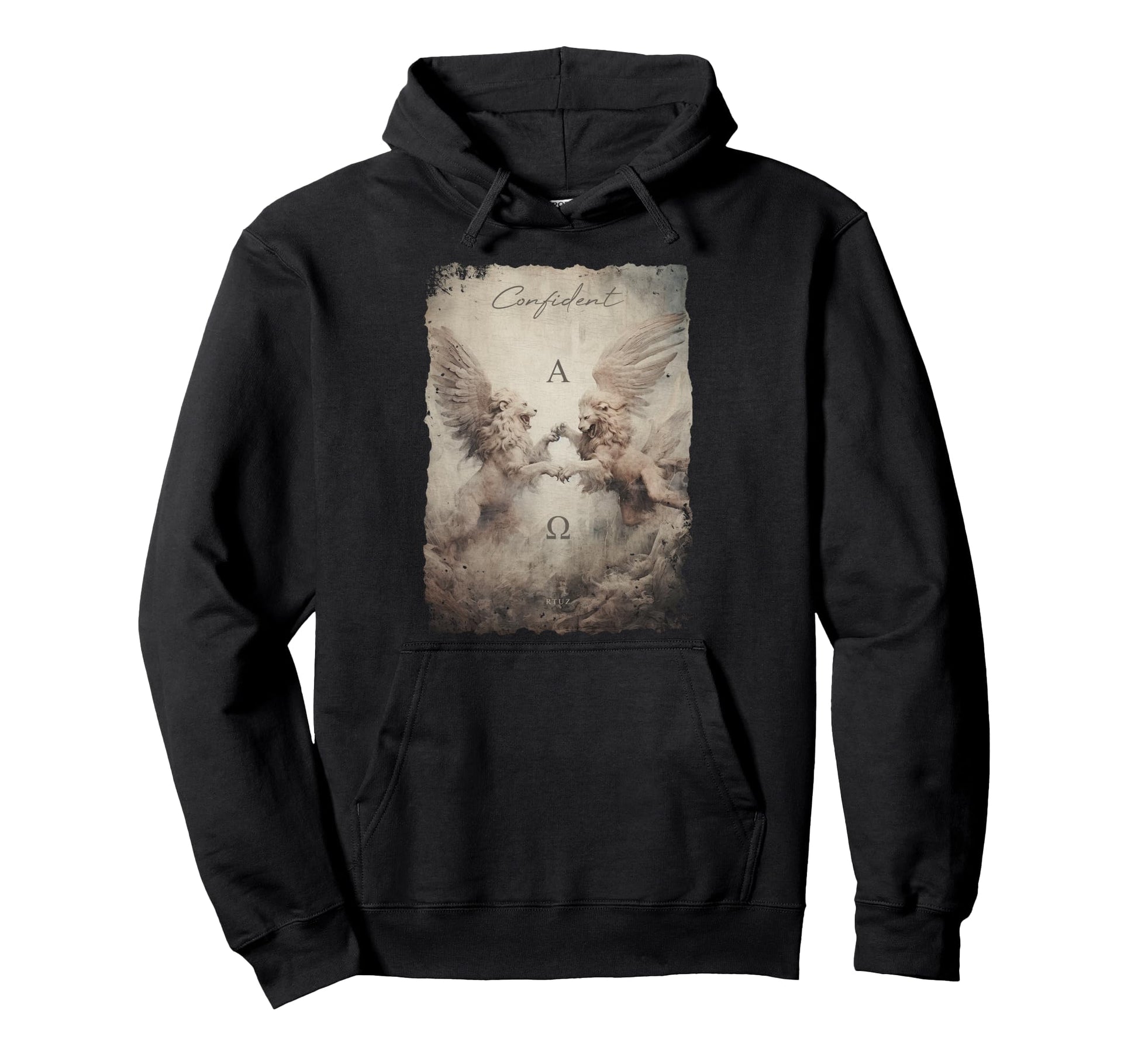 Aesthetic Streetwear Lion Hoodie - Graphic Print Men Women - T-Shirt, Sweatshirt, Hoodie
