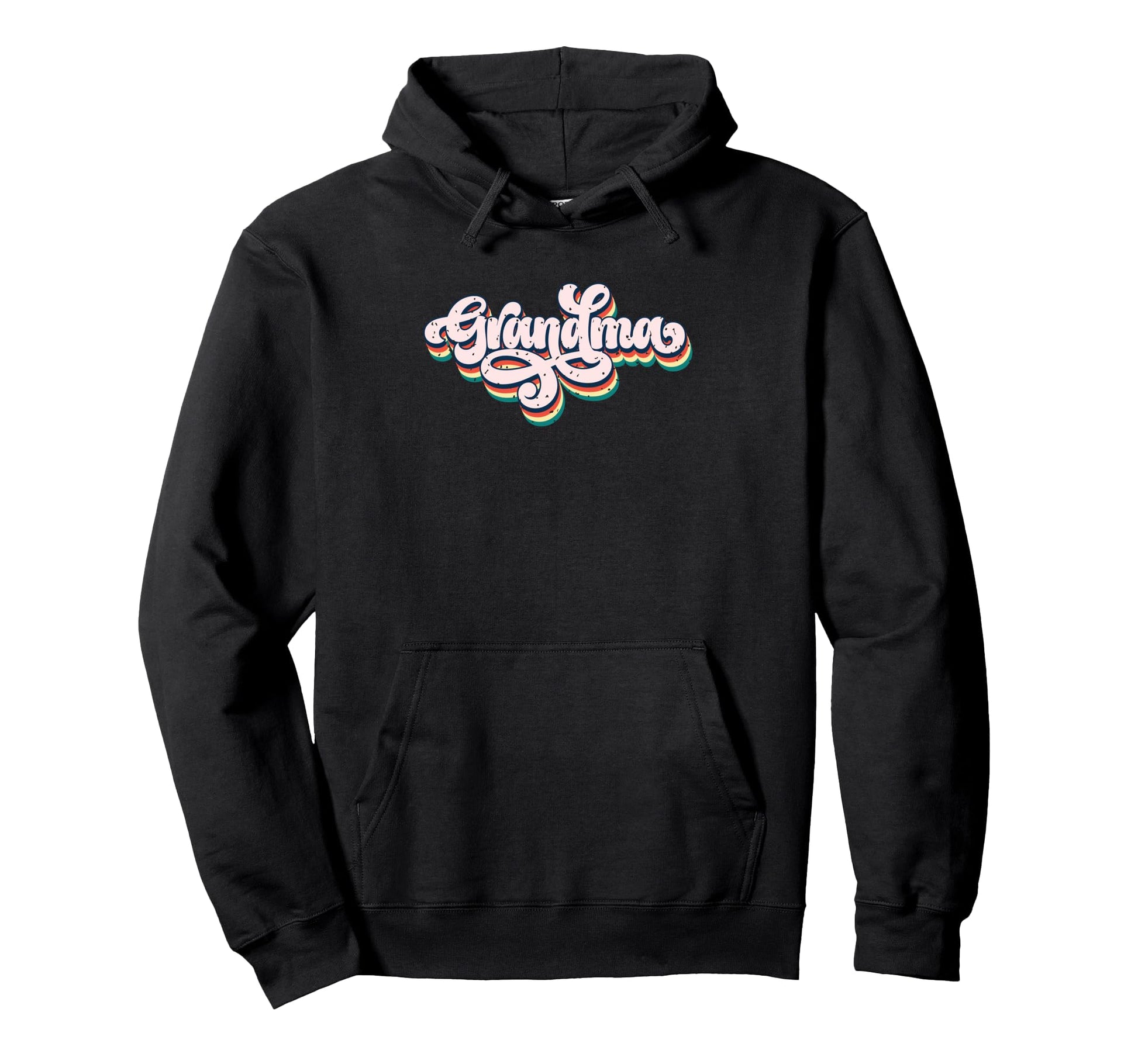 Grandma Typography Family Love Hoodie - Graphic Print Men Women - T-Shirt, Sweatshirt, Hoodie