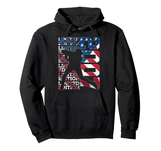 2007 Baseball 19Th Birthday Hoodie - Fun Novelty Design for Adults - T-Shirt, Sweatshirt, Hoodie