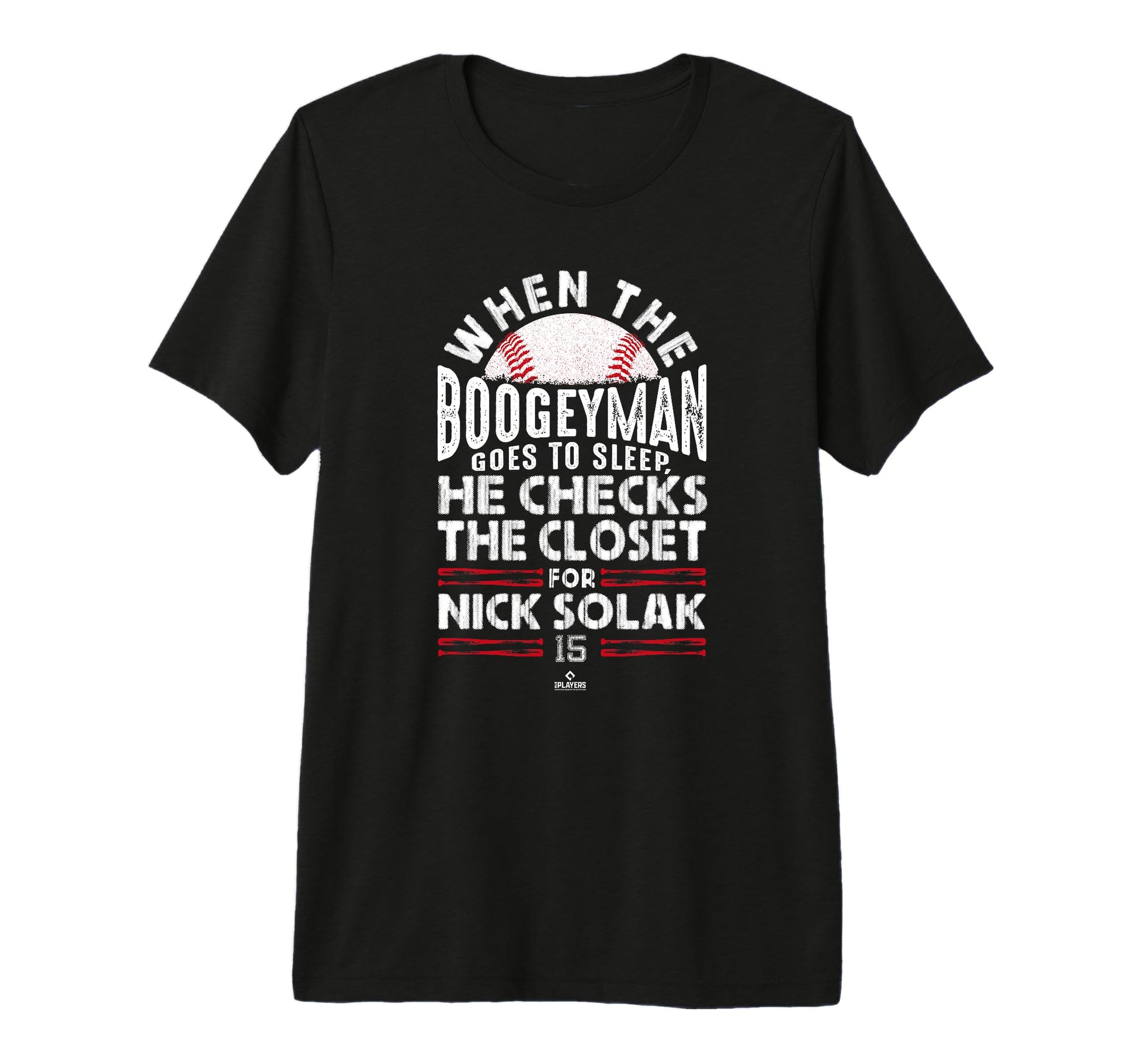 Boogeyman Checks Closet Nick Solak T-Shirt - Novelty Apparel Men Women - T-Shirt, Sweatshirt, Hoodie