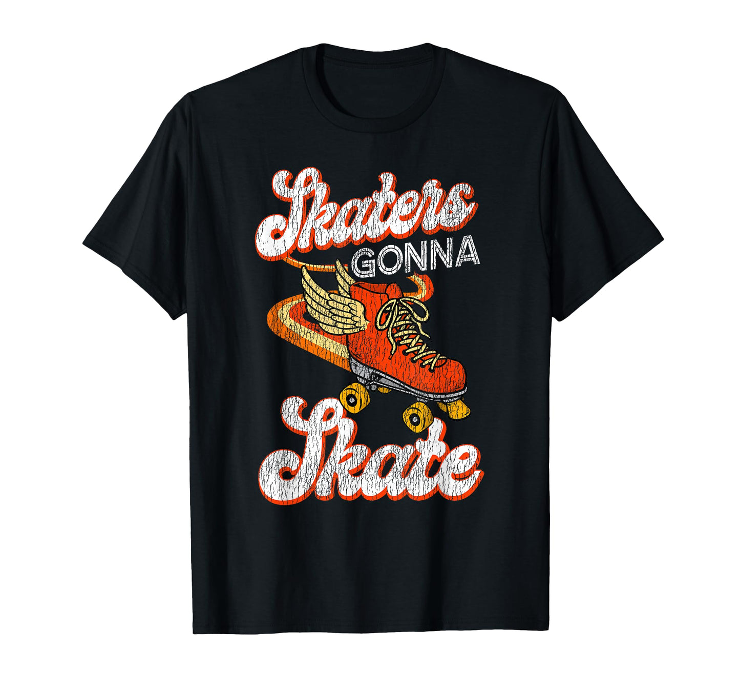Roller Skating Skate 1970S T-Shirt - Casual Everyday Wear for Adults - T-Shirt, Sweatshirt, Hoodie
