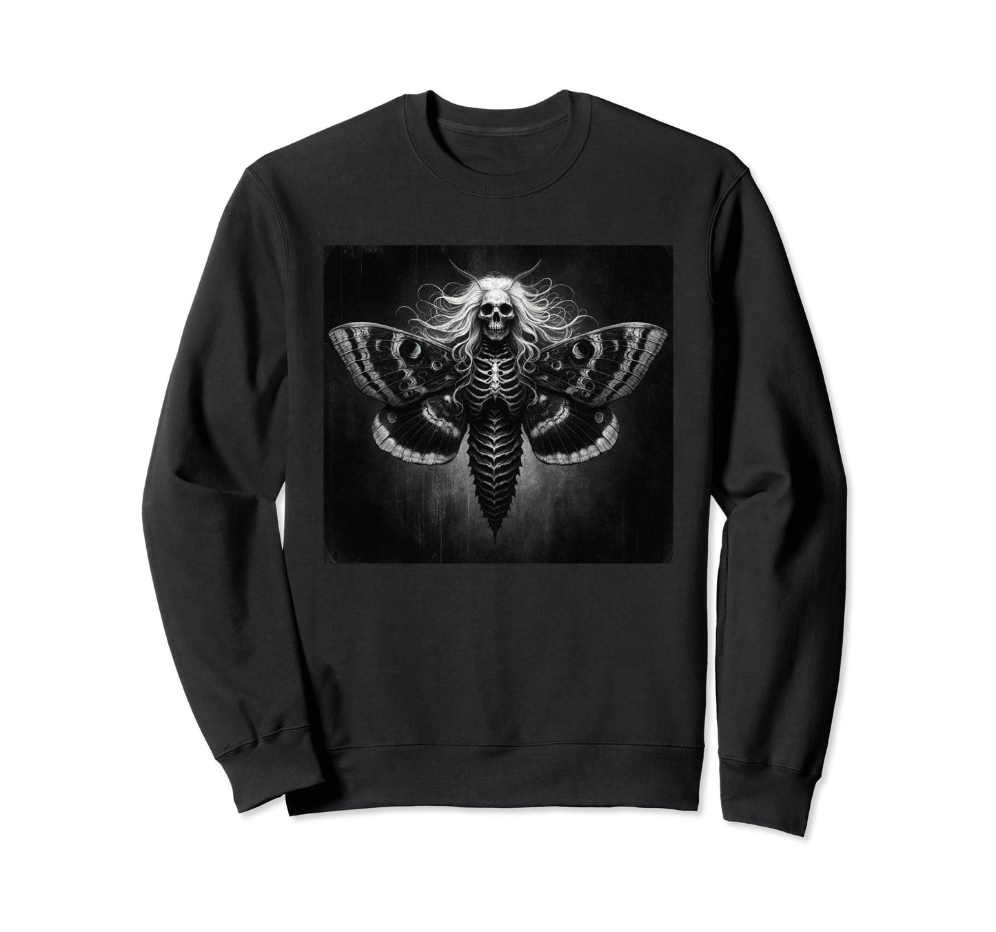 Gothic Dark Art Aesthetic Grunge Sweatshirt - Unique Graphic Men Women - T-Shirt, Sweatshirt, Hoodie