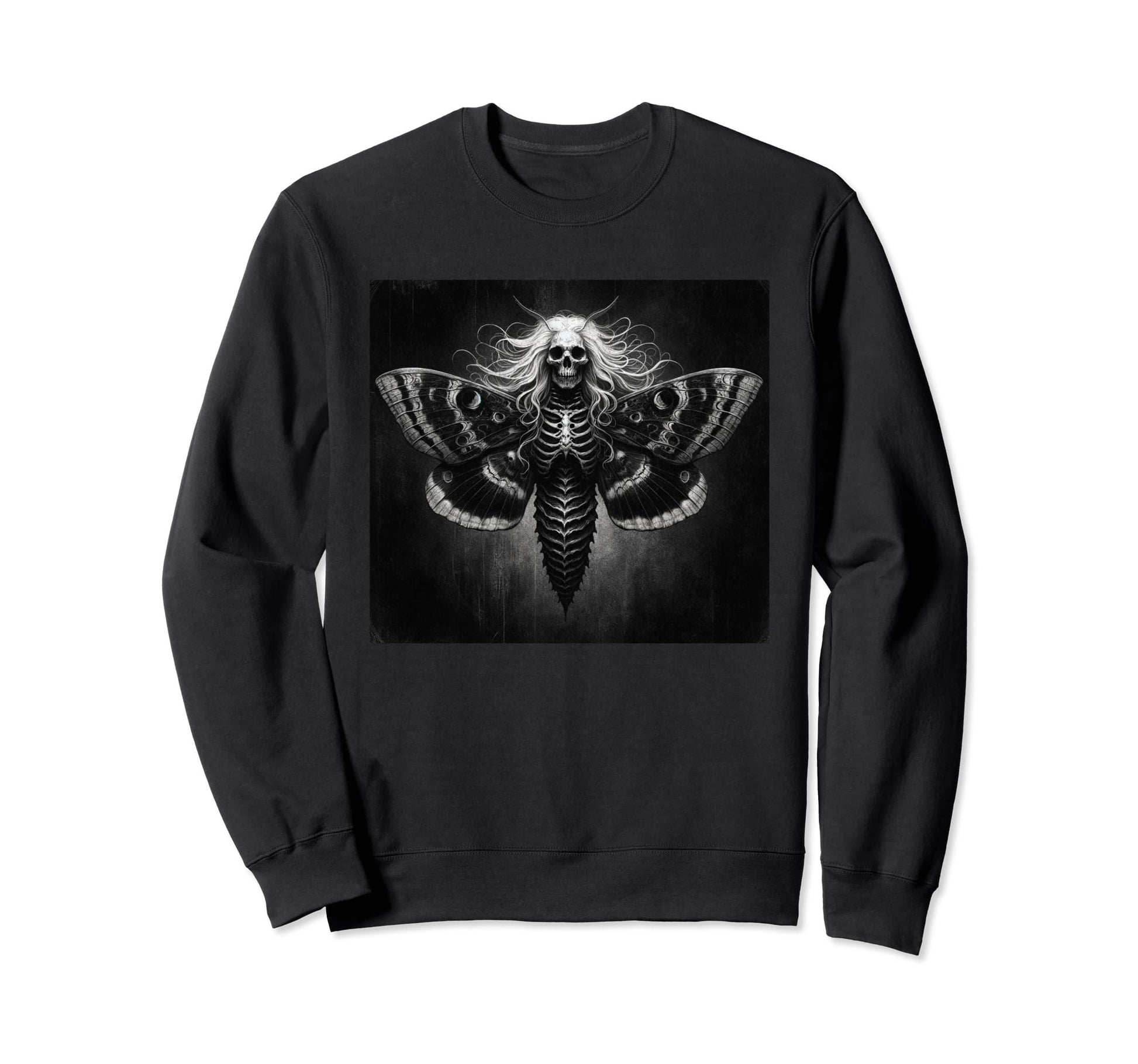 Gothic Dark Art Aesthetic Grunge Sweatshirt - Unique Graphic Men Women - T-Shirt, Sweatshirt, Hoodie