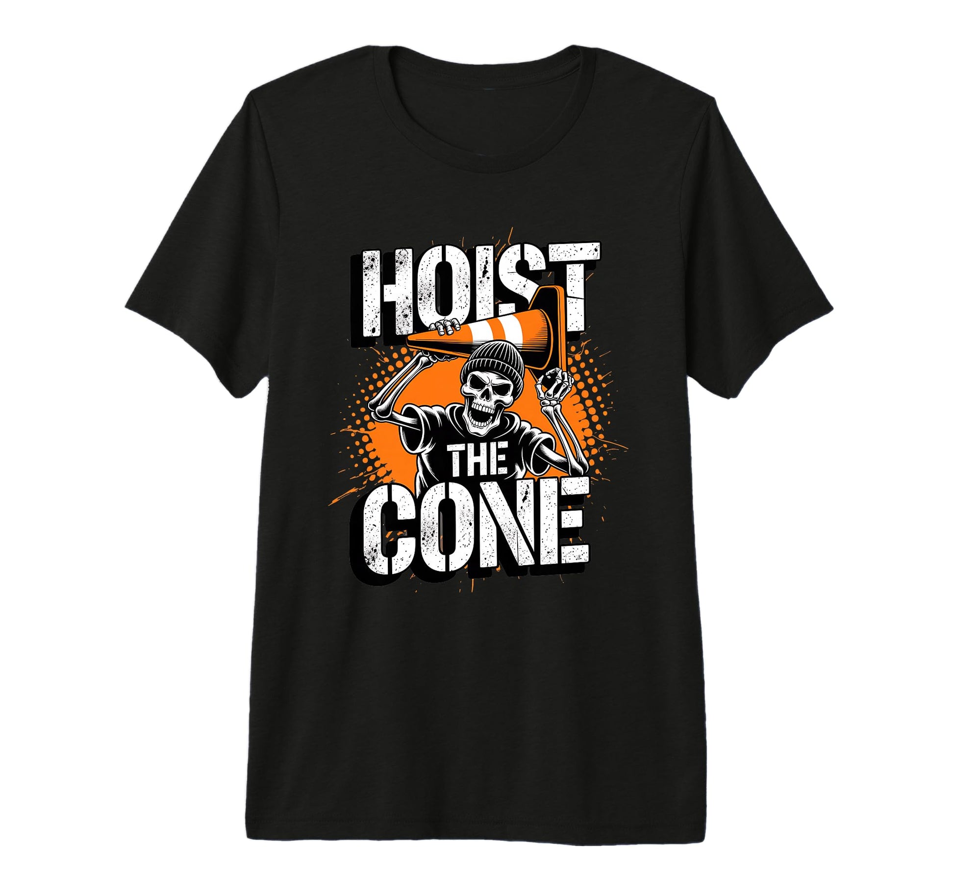 Hoist Cone Skull Funny Pirates Baseball T-Shirt - Minimalist Print Unisex - T-Shirt, Sweatshirt, Hoodie