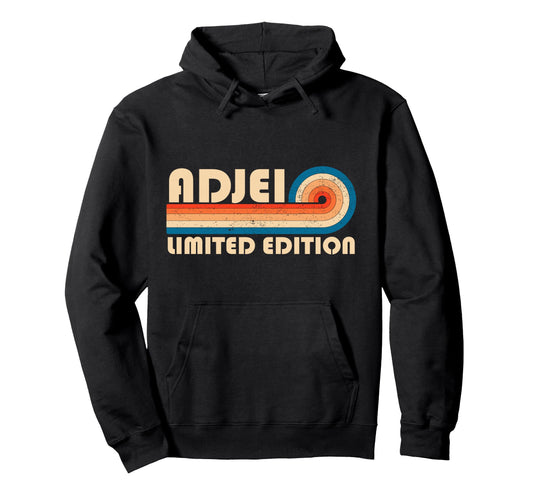 Adjei 70S 80S Sunset Stripe Hoodie - Custom Art Print Men Women - T-Shirt, Sweatshirt, Hoodie