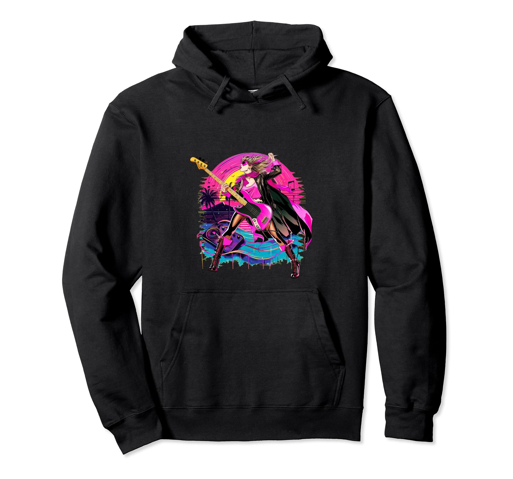 80S 90S Streetwear Rock Super Hero Hoodie - Streetwear Style for Adults - T-Shirt, Sweatshirt, Hoodie
