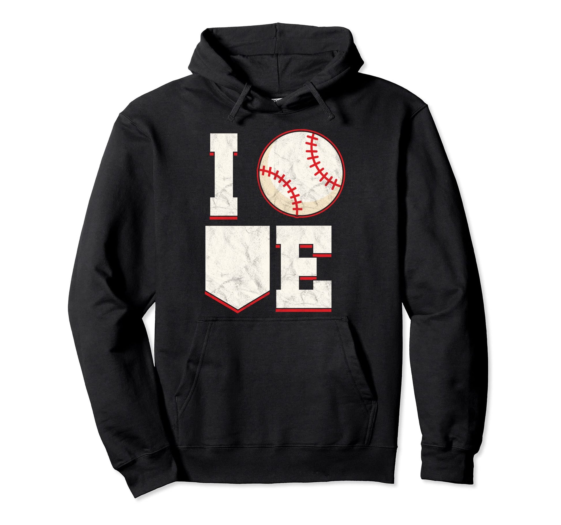 Baseball Player Love Sport Softball Hoodie - Streetwear Style Men Women - T-Shirt, Sweatshirt, Hoodie