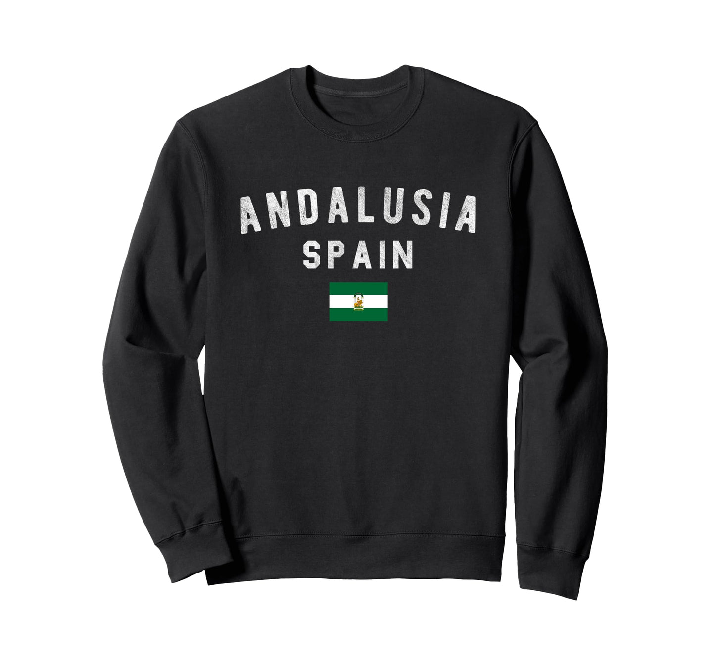 Varsity Andalusia Spain Sweatshirt - Trendy Graphic for Adults - T-Shirt, Sweatshirt, Hoodie