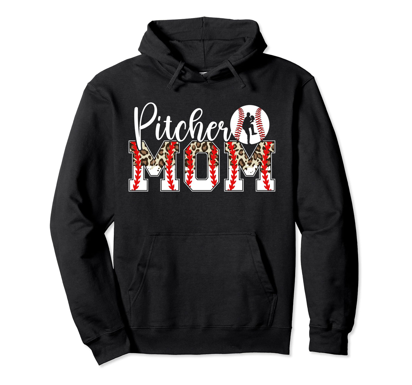 Baseball Pitcher Mom Baseball Pitcher Hoodie - Aesthetic Graphic Unisex - T-Shirt, Sweatshirt, Hoodie