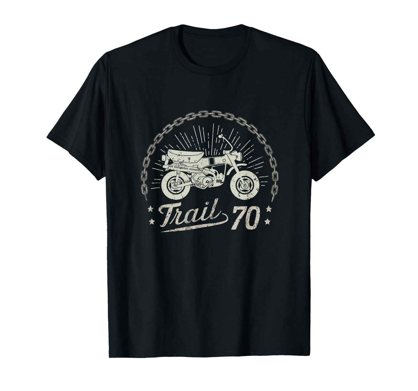 Dax Trail70 Ct70 Moped Motorbike T-Shirt - Custom Art Print Unisex - T-Shirt, Sweatshirt, Hoodie