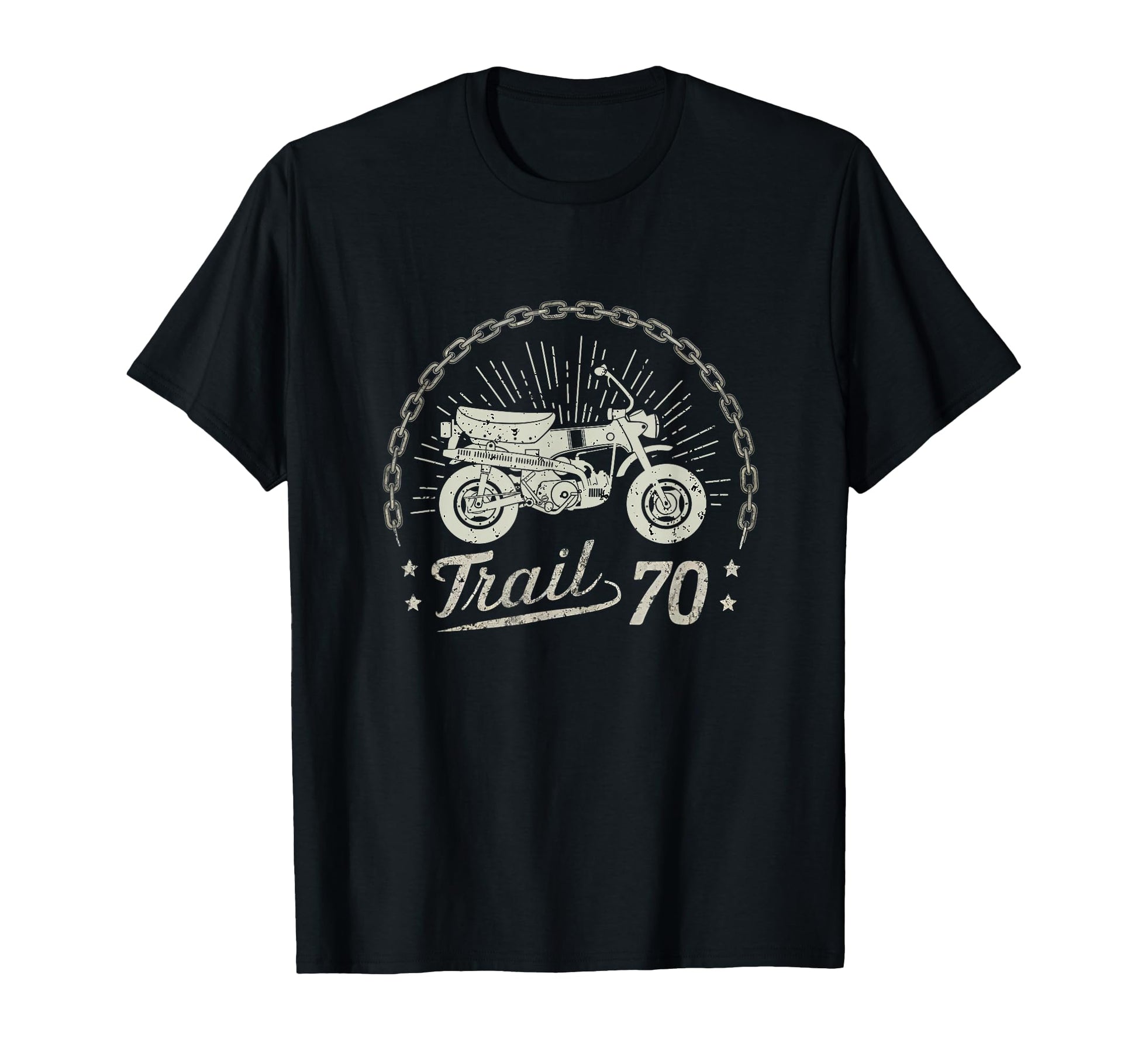 Dax Trail70 Ct70 Moped Motorbike T-Shirt - Custom Art Print Unisex - T-Shirt, Sweatshirt, Hoodie