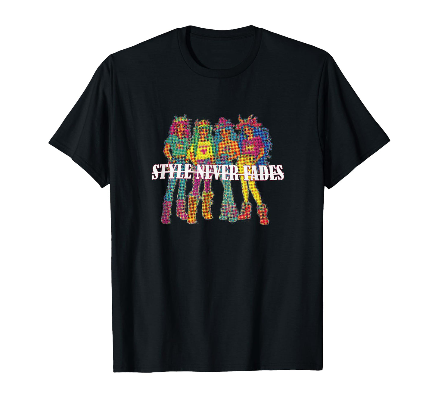 Never Fades Band Group Y2K Aesthetic T-Shirt - Streetwear Style Unisex - T-Shirt, Sweatshirt, Hoodie