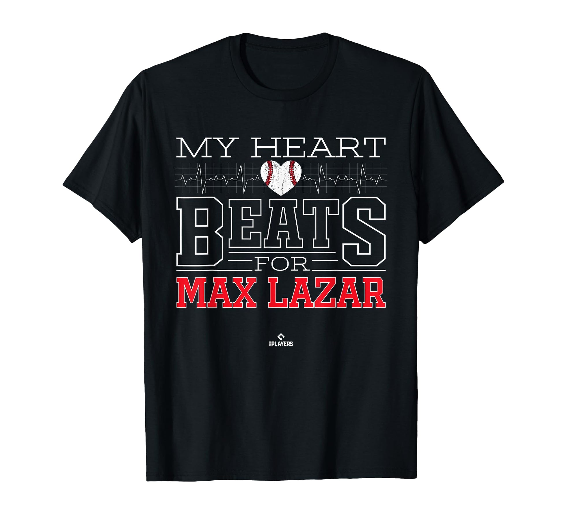 My Heart Beats Max Lazar Prospect T-Shirt - Minimalist Print Unisex - T-Shirt, Sweatshirt, Hoodie