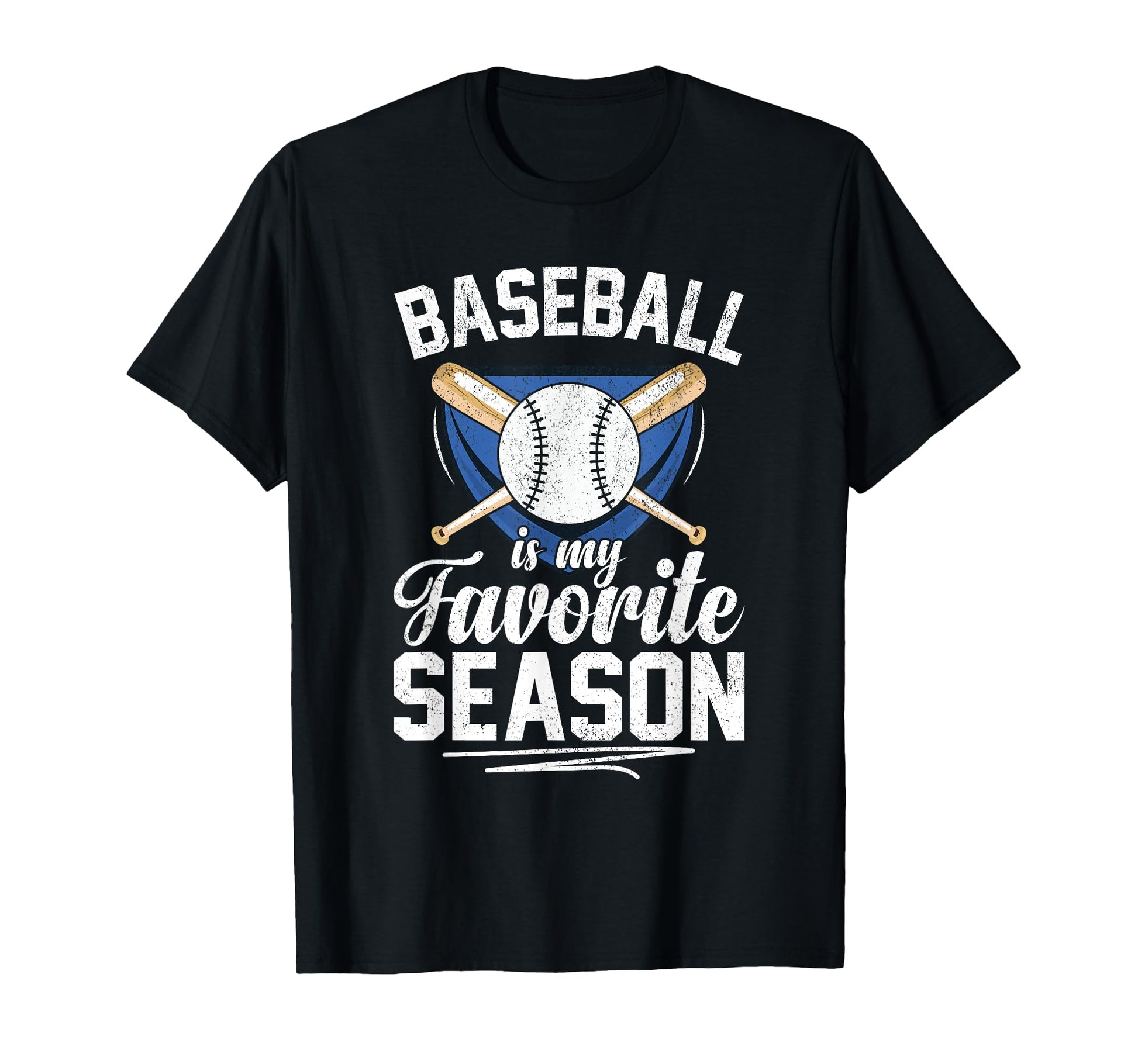 Baseball Is My Favorite Season T-Shirt - Custom Art Print Men Women - T-Shirt, Sweatshirt, Hoodie