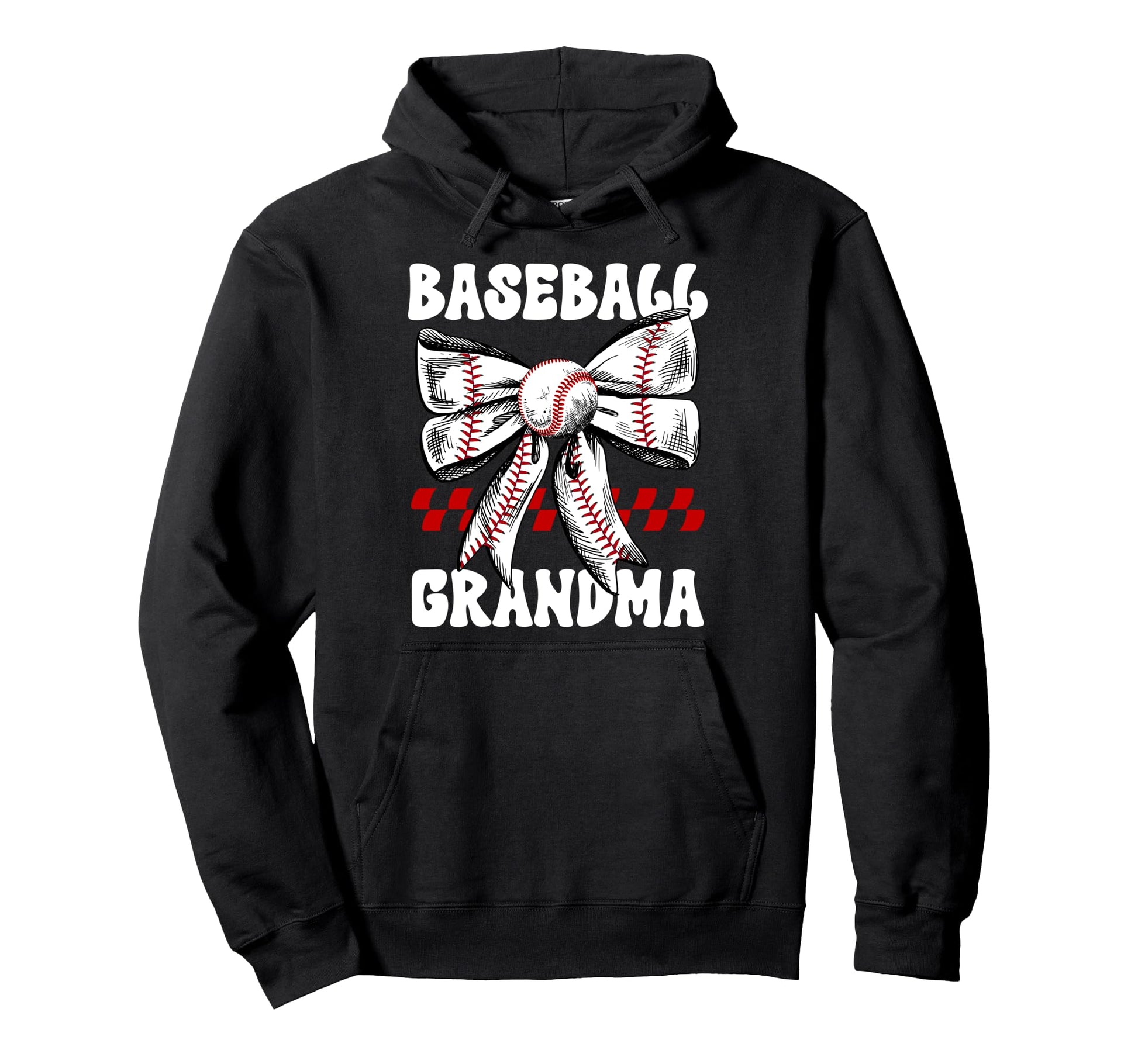 Baseball Grandma Baseball Player Hoodie - Custom Art Print Men Women - T-Shirt, Sweatshirt, Hoodie