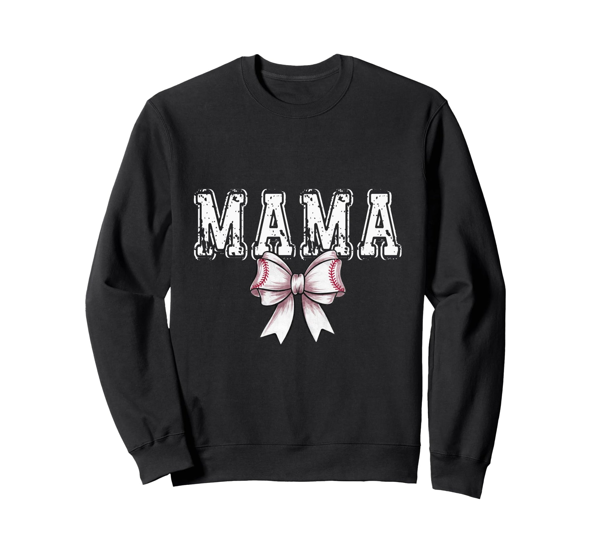 Coquette Baseball Mama Spirit Sweatshirt - Trendy Graphic for Adults - T-Shirt, Sweatshirt, Hoodie