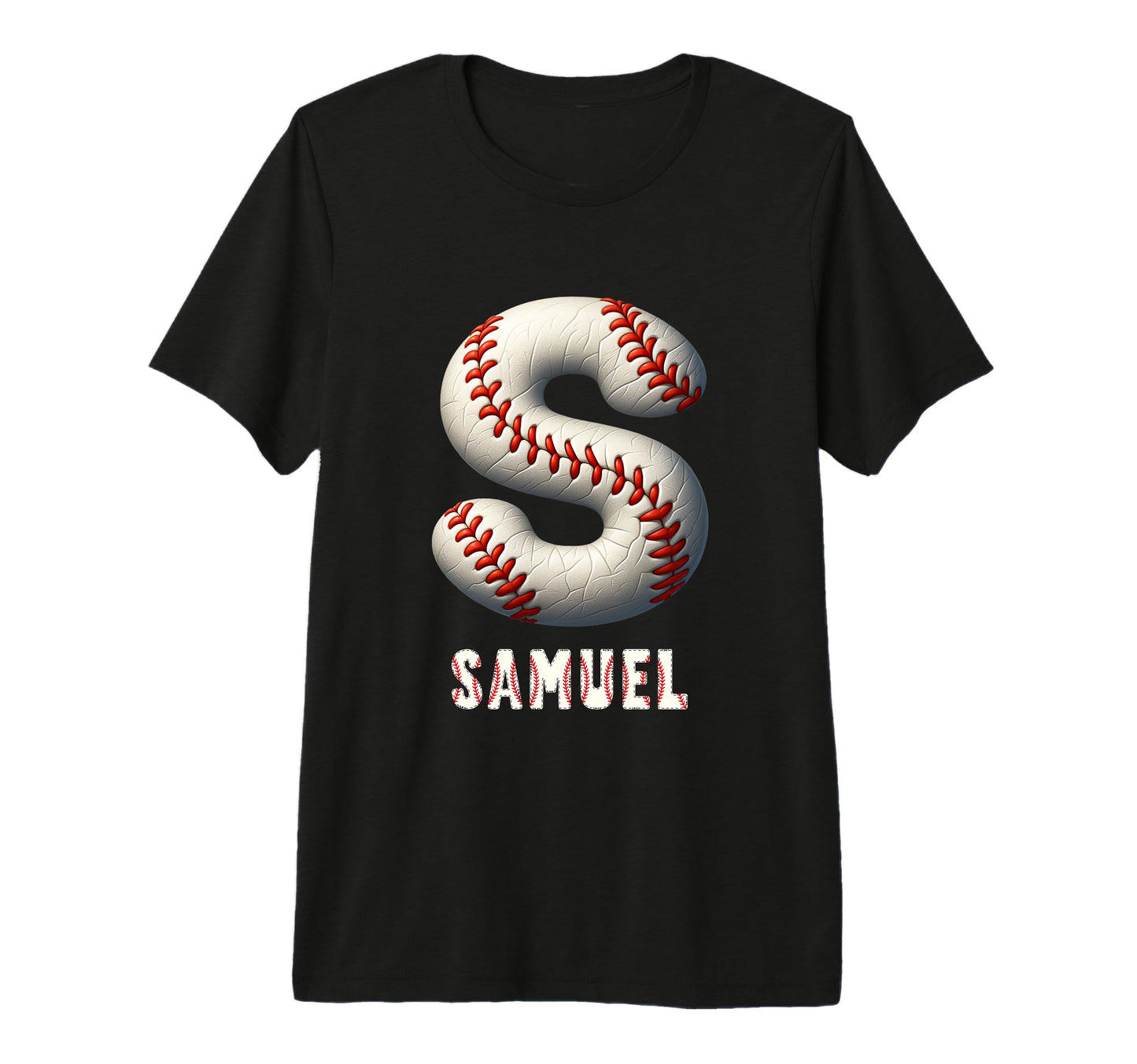 Baseball Home Run Nilias Initial T-Shirt - Casual Everyday Wear Unisex - T-Shirt, Sweatshirt, Hoodie