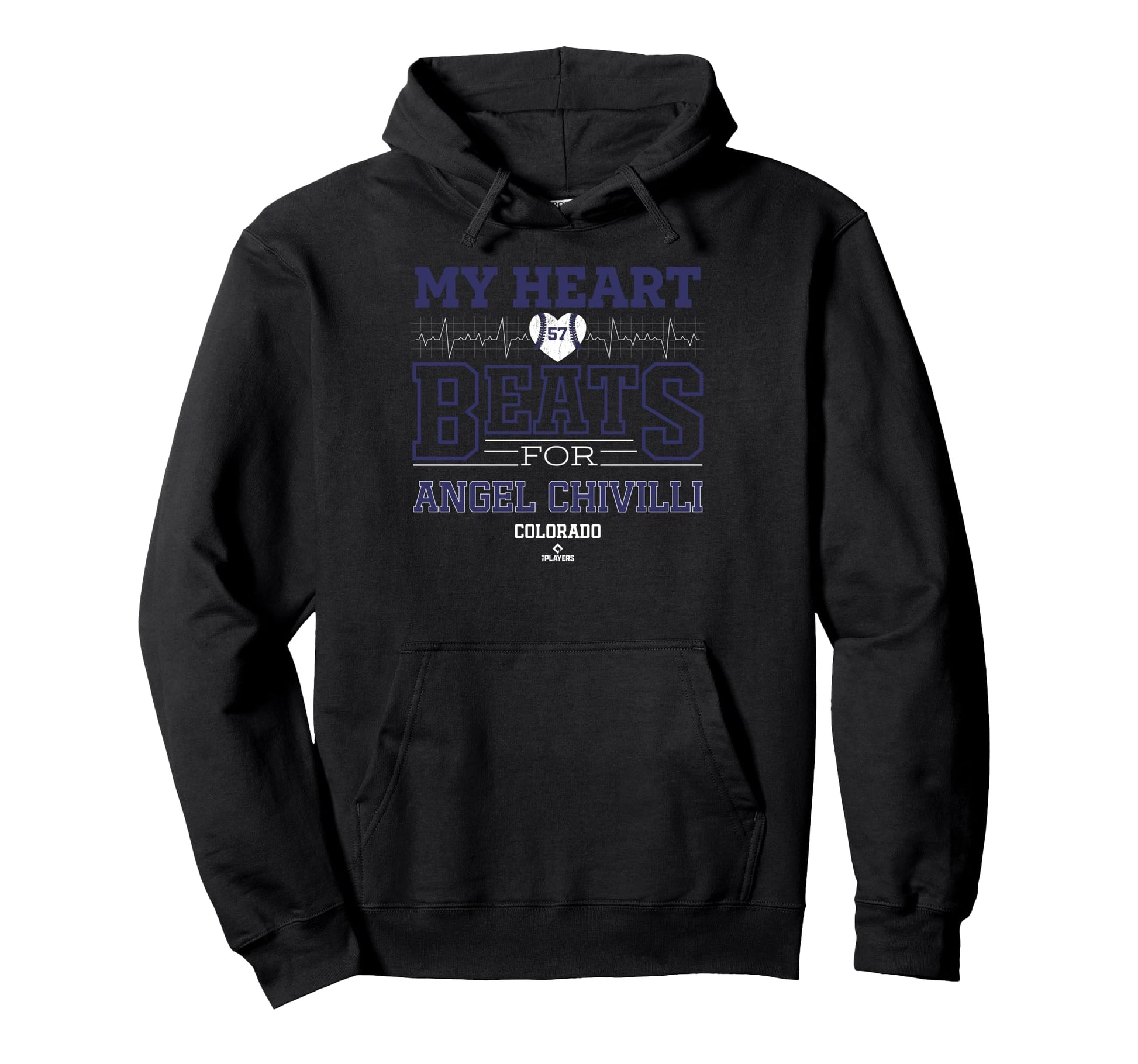 My Heart Beats Angel Chivilli Hoodie - Casual Everyday Wear Unisex - T-Shirt, Sweatshirt, Hoodie