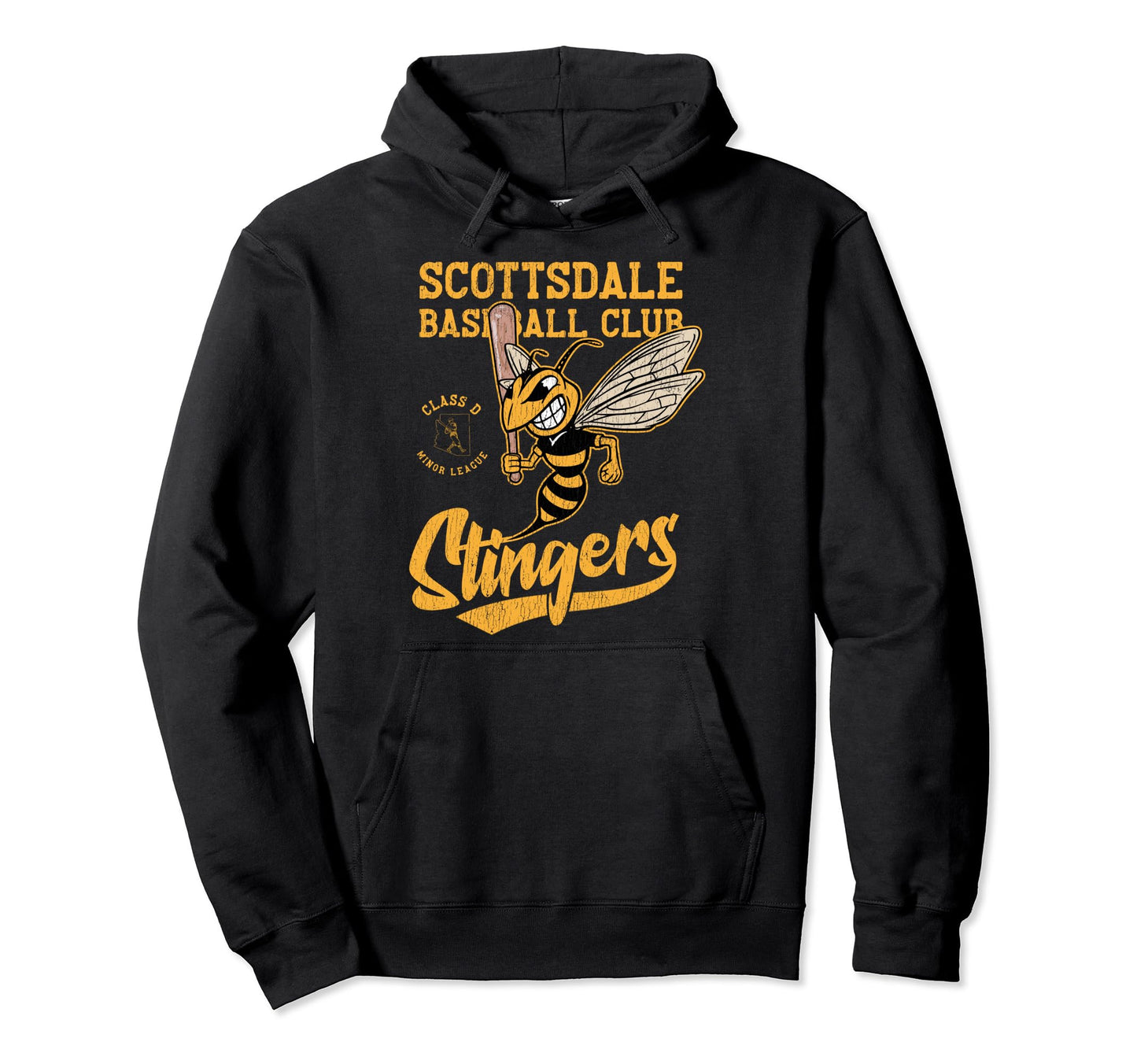 Scottsdale Stingers Minor League Baseball Hoodie - Graphic Print Men Women - T-Shirt, Sweatshirt, Hoodie
