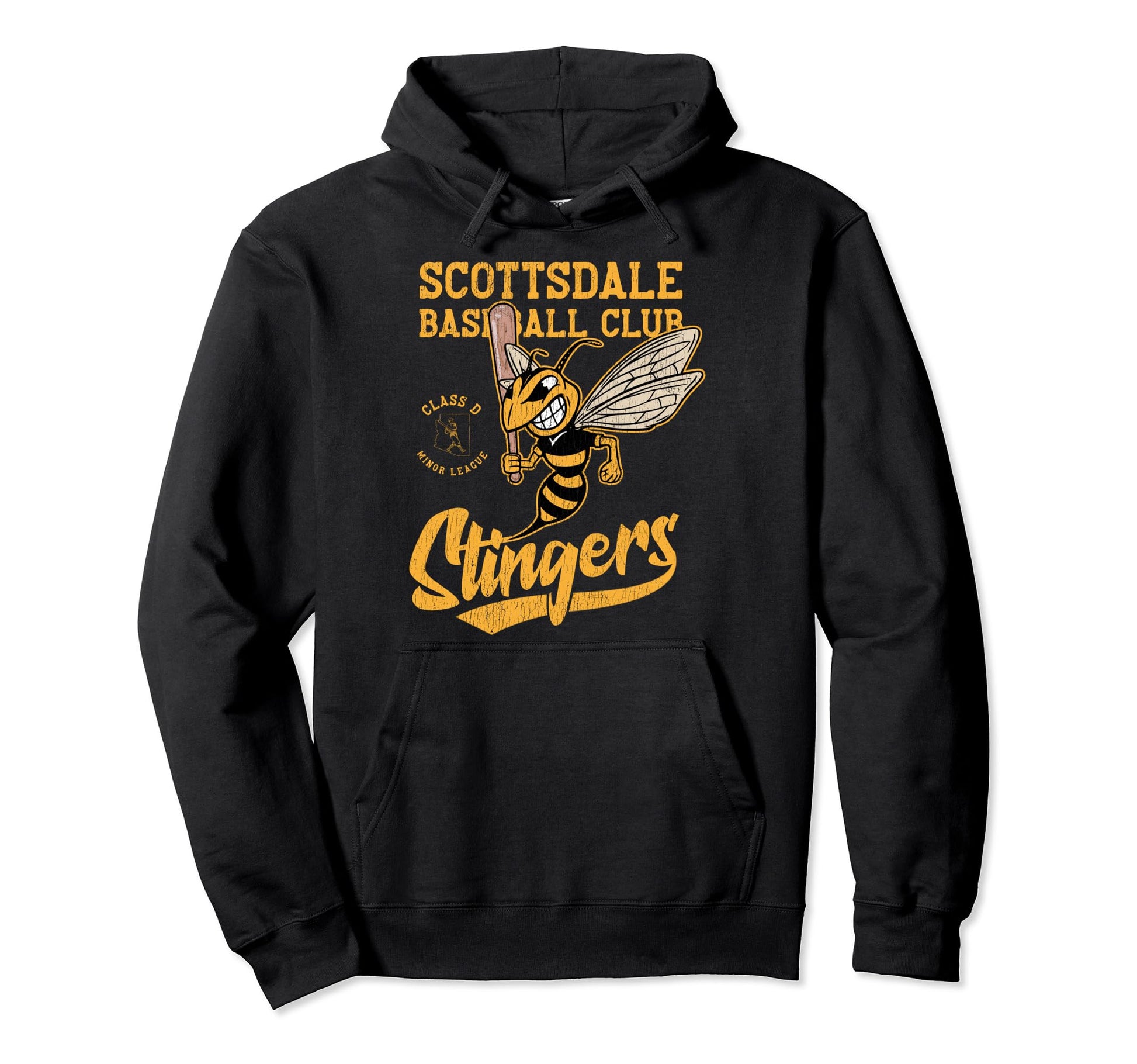 Scottsdale Stingers Minor League Baseball Hoodie - Graphic Print Men Women - T-Shirt, Sweatshirt, Hoodie