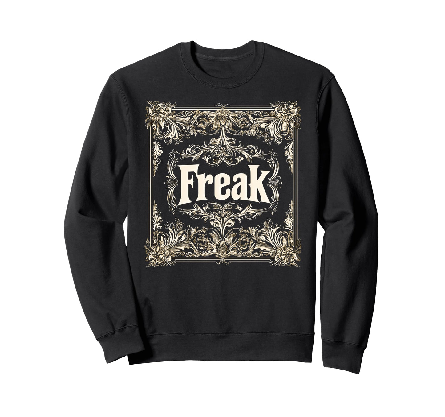 Freak Gothic Alt Grunge Hip Hop Sweatshirt - Custom Art Print for Adults - T-Shirt, Sweatshirt, Hoodie
