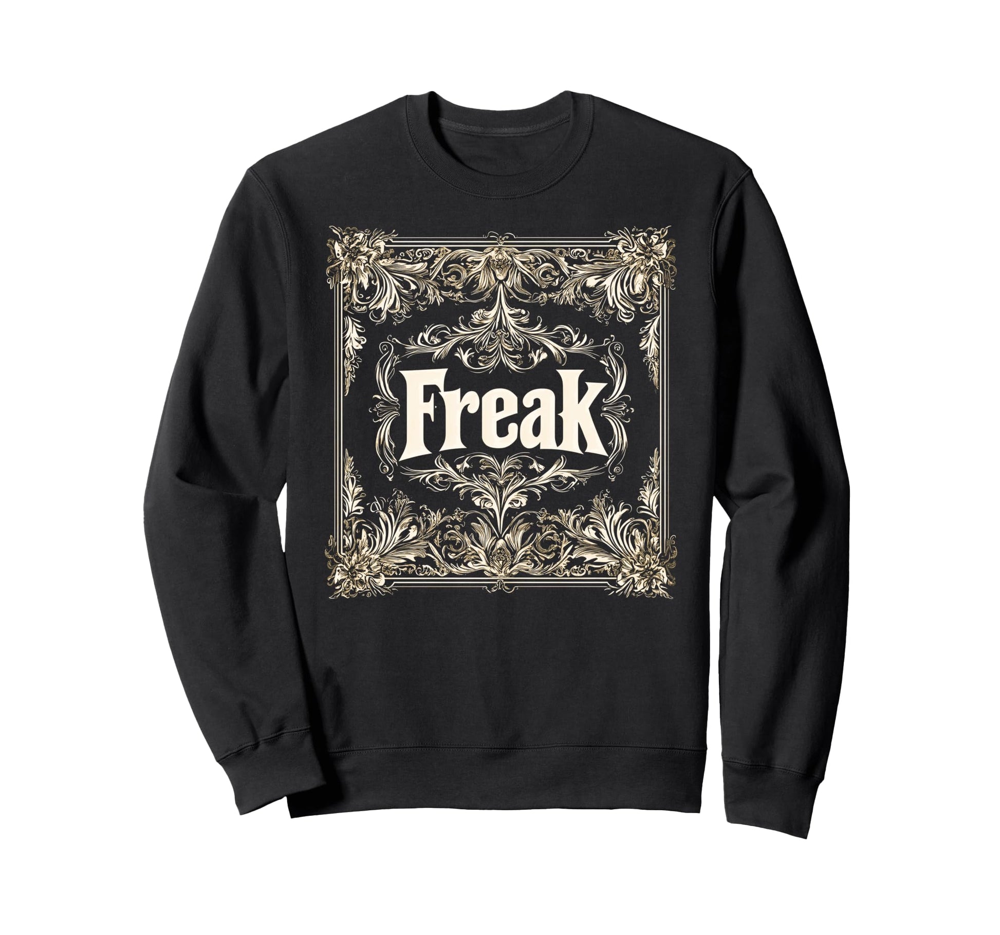 Freak Gothic Alt Grunge Hip Hop Sweatshirt - Custom Art Print for Adults - T-Shirt, Sweatshirt, Hoodie