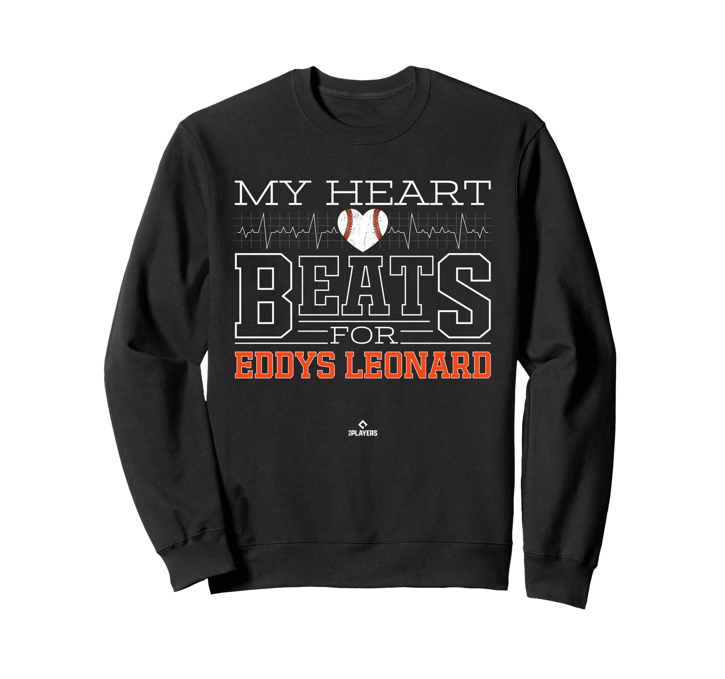 My Heart Beats Eddys Leonard Prospect Sweatshirt - Minimalist Print Unisex - T-Shirt, Sweatshirt, Hoodie