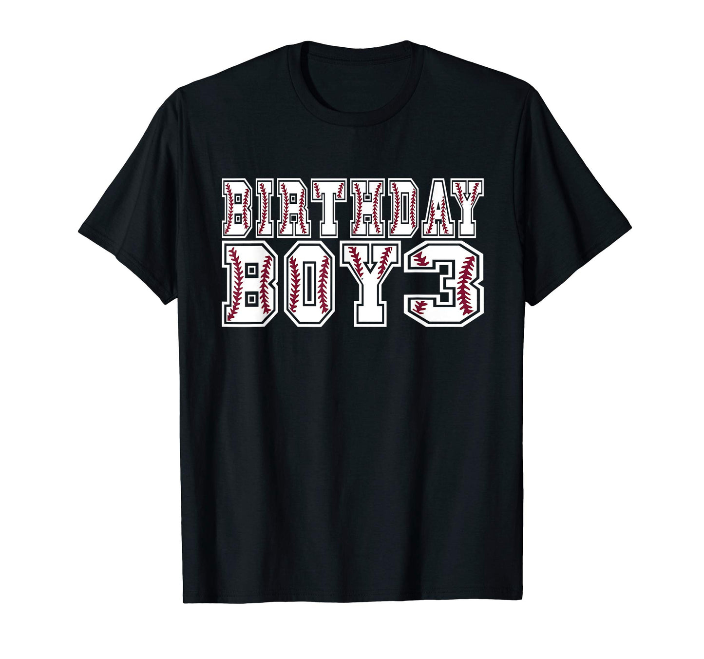 3Rd Birthday 3 Years Old Baseball T-Shirt - Fun Novelty Design Unisex - T-Shirt, Sweatshirt, Hoodie