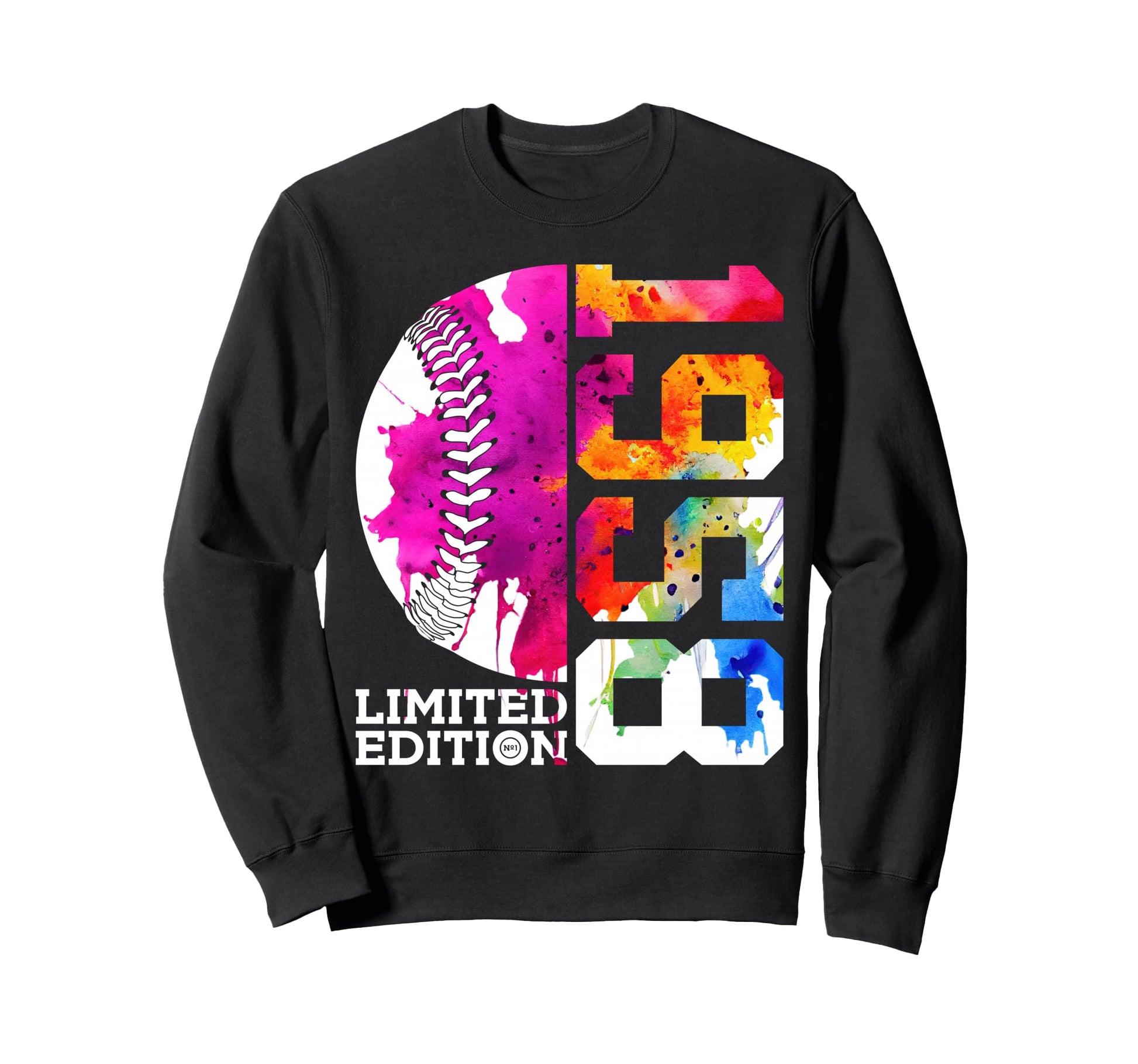68Th Birthday Baseball 1958 Sweatshirt - Unique Graphic Men Women - T-Shirt, Sweatshirt, Hoodie
